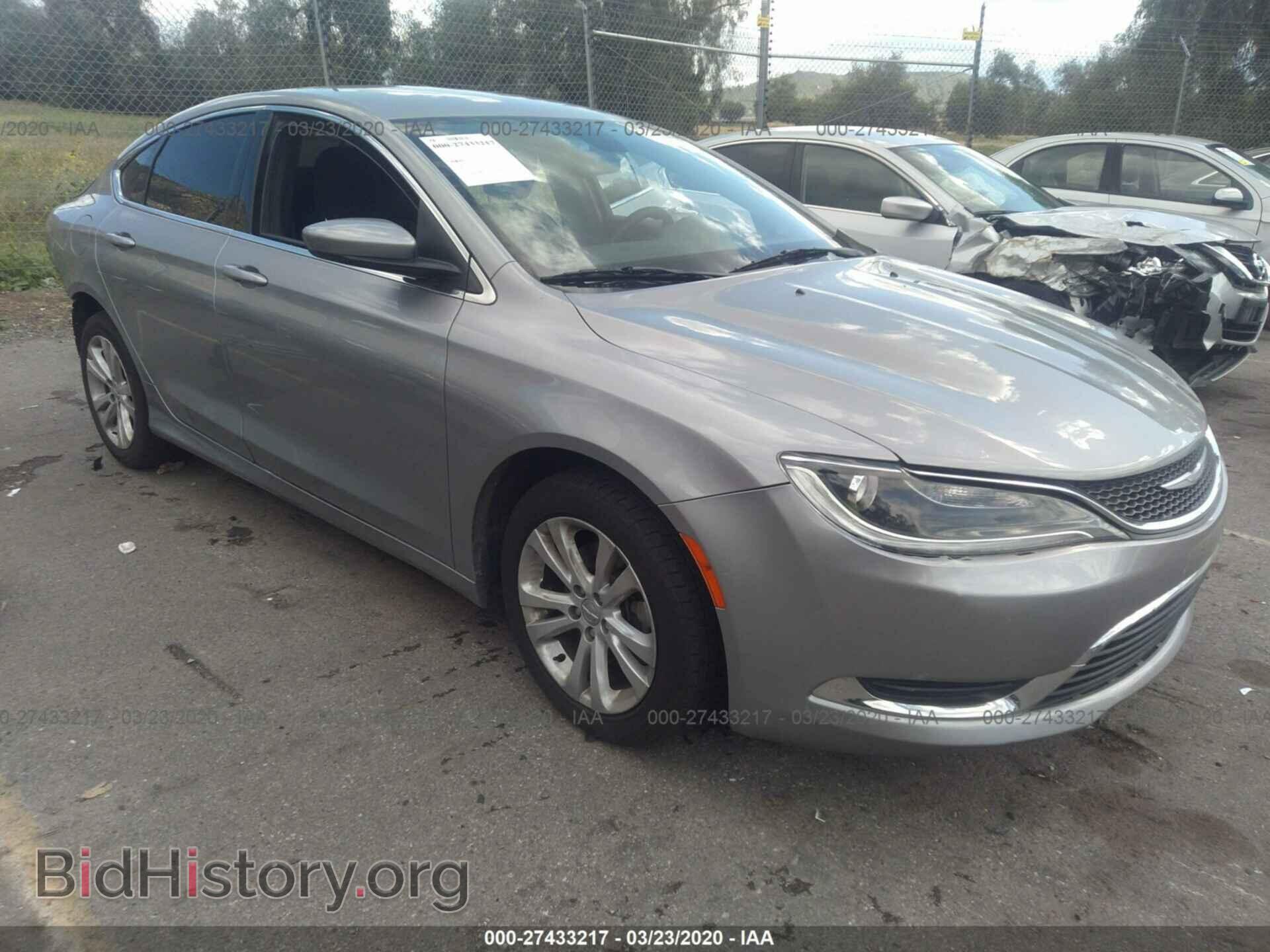 Photo 1C3CCCAB6FN741002 - CHRYSLER 200 2015