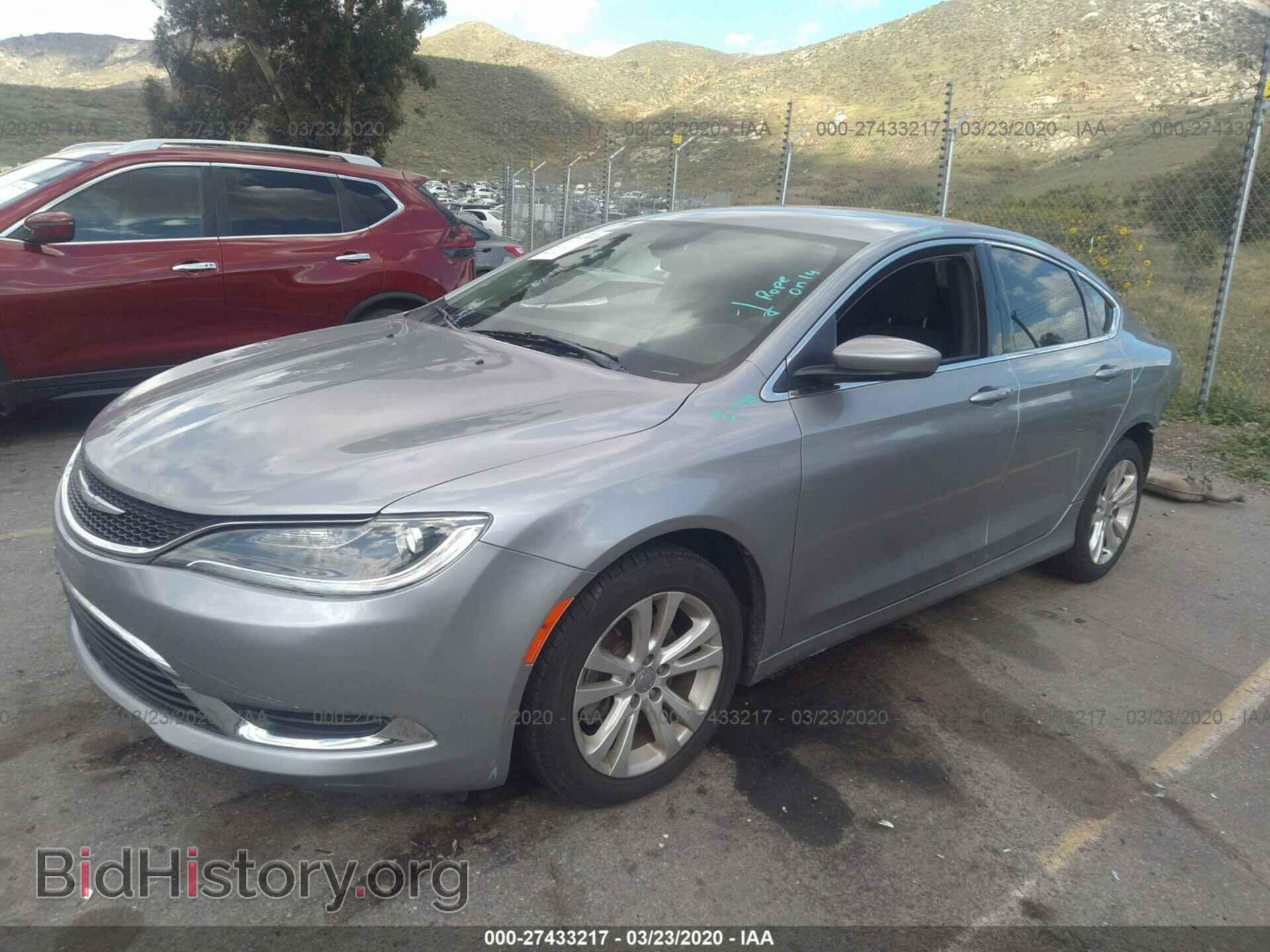 2015 CHRYSLER 200 - VIN: 1C3CCCAB6FN741002 - Photo 2