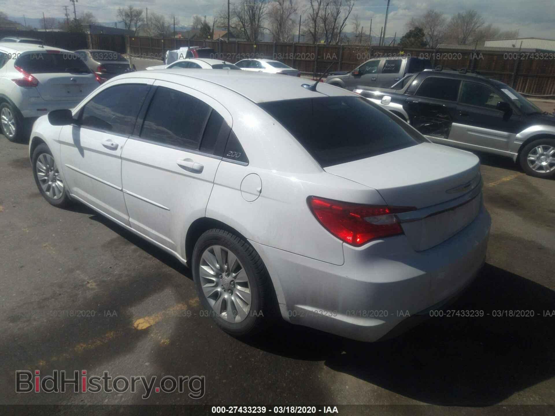 2012 CHRYSLER 200 - VIN: 1C3CCBAB7CN271424 - Photo 3