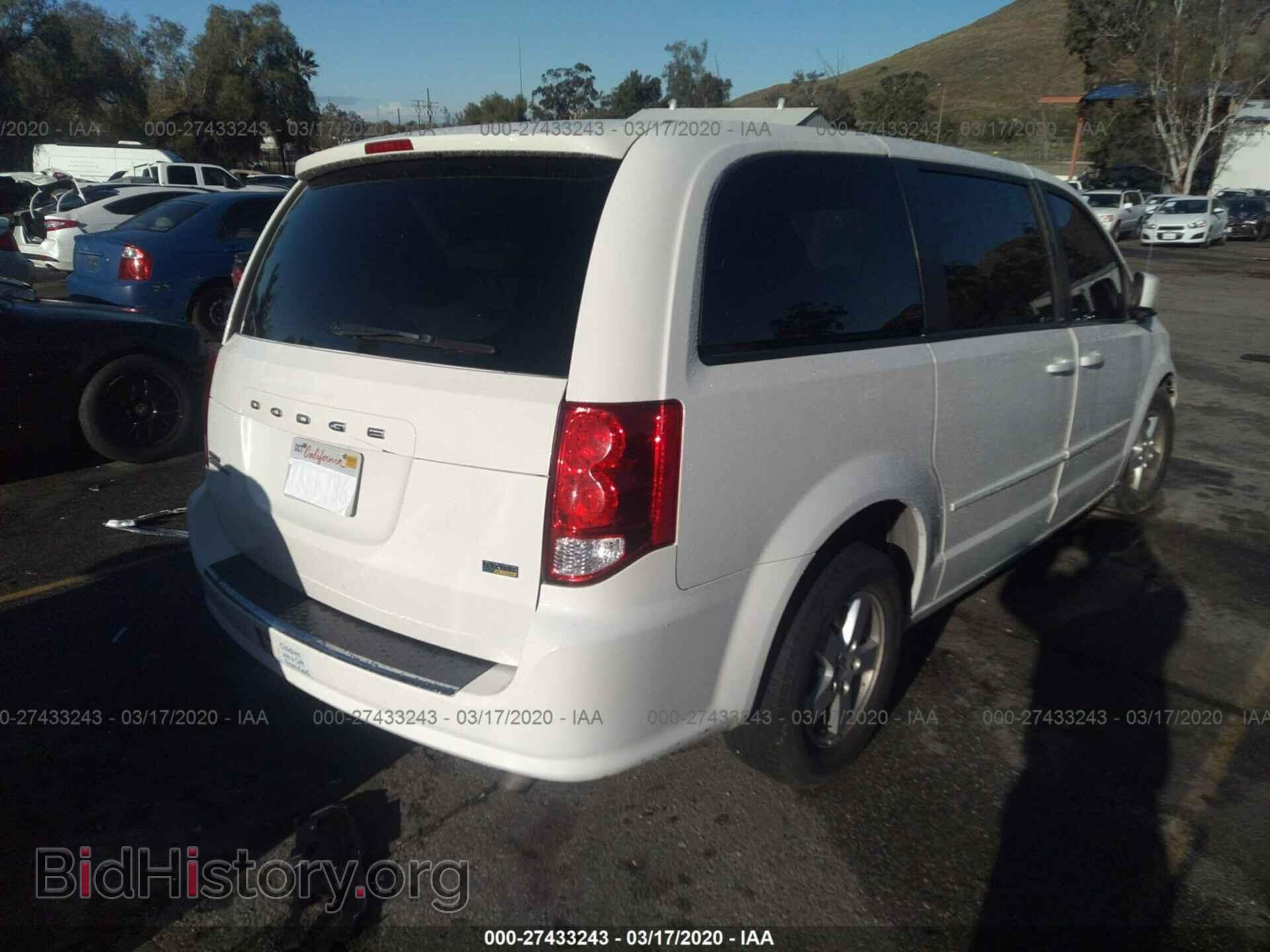 2012 DODGE GRAND CARAVAN - VIN: 2C4RDGCGXCR347147 - Фото 4