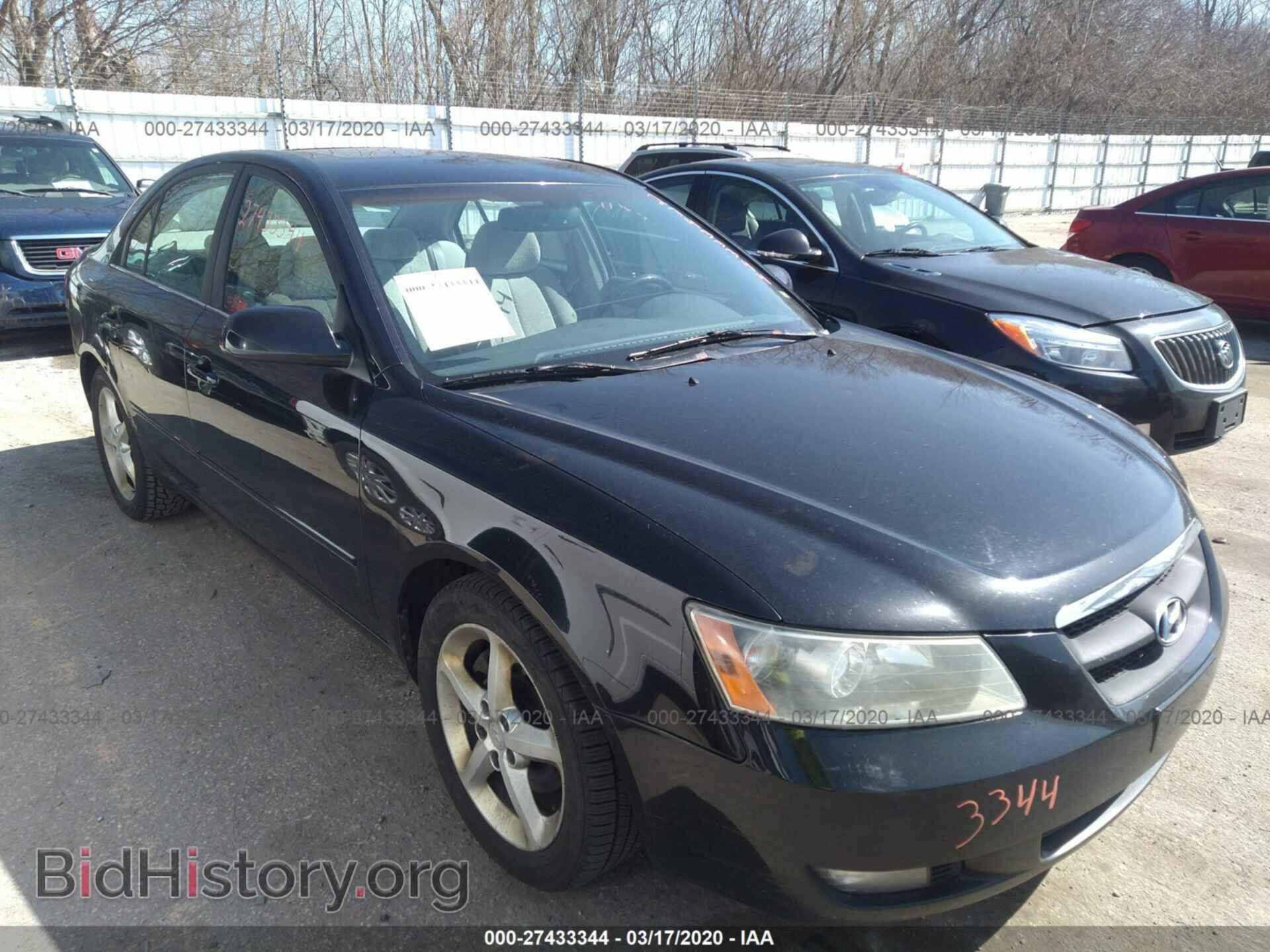 Photo 5NPEU46F97H175633 - HYUNDAI SONATA 2007