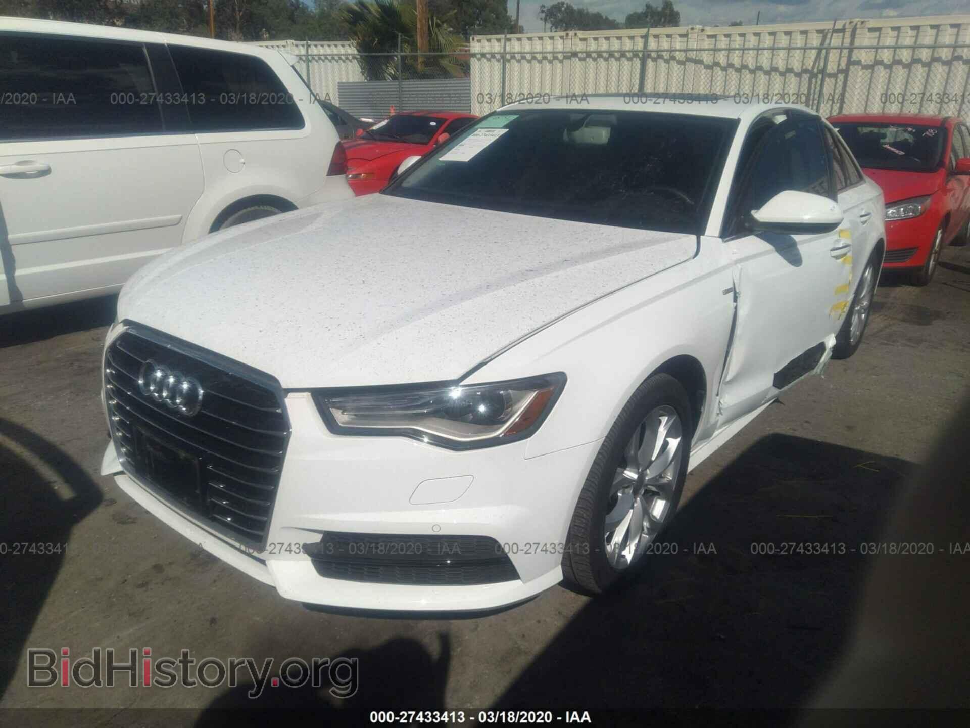 2017 AUDI A6 - VIN: WAUC8AFC0HN117182 - Фото 2