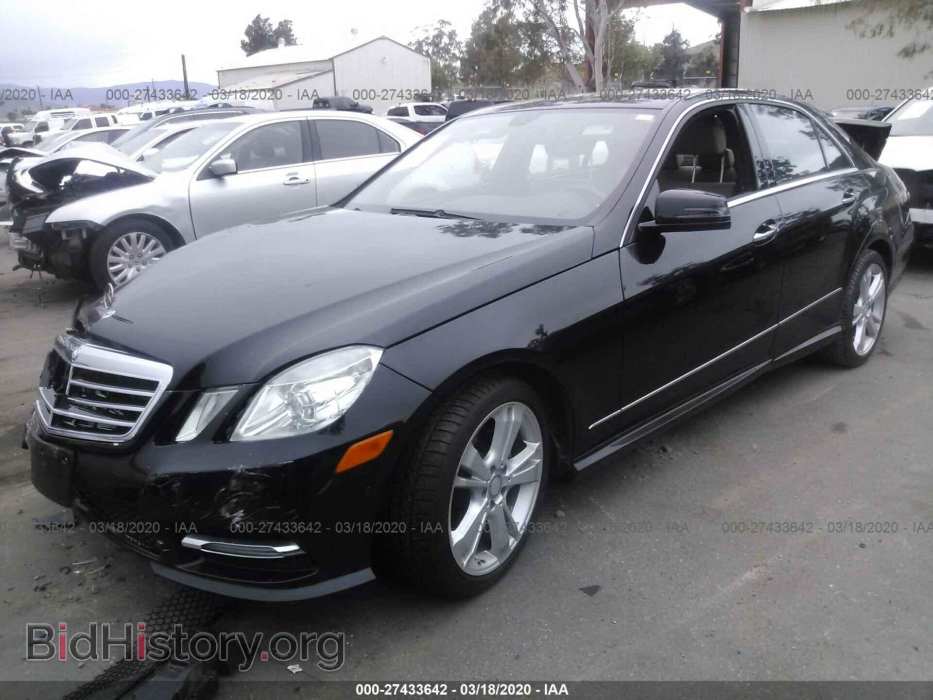 2013 Mercedes-benz E - VIN: WDDHF5KB0DA752560 - Фото 2
