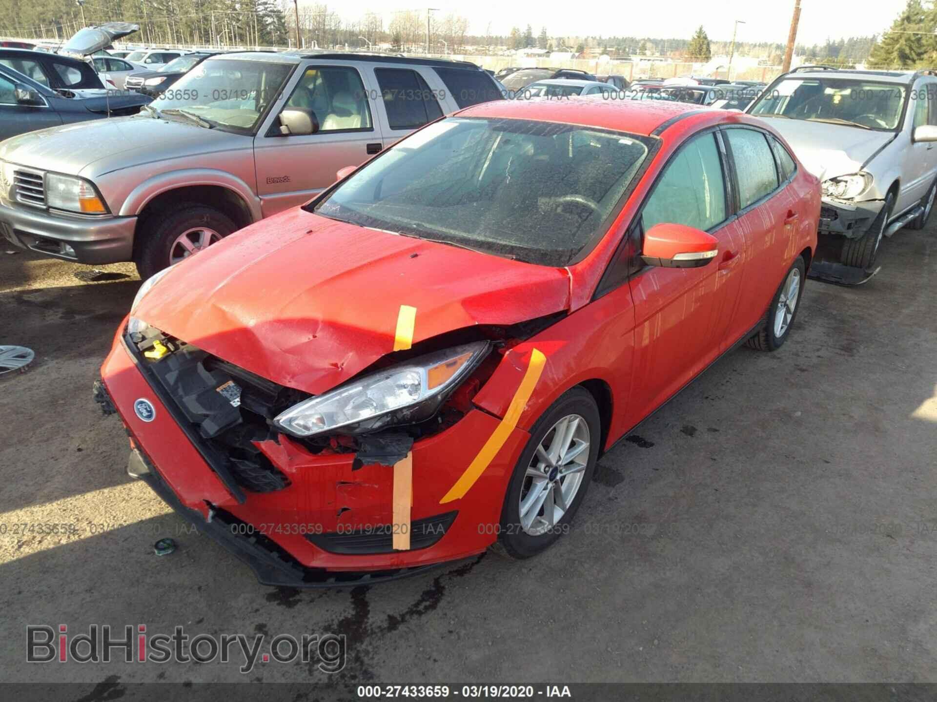 2016 FORD FOCUS - VIN: 1FADP3F20GL325575 - Фото 2