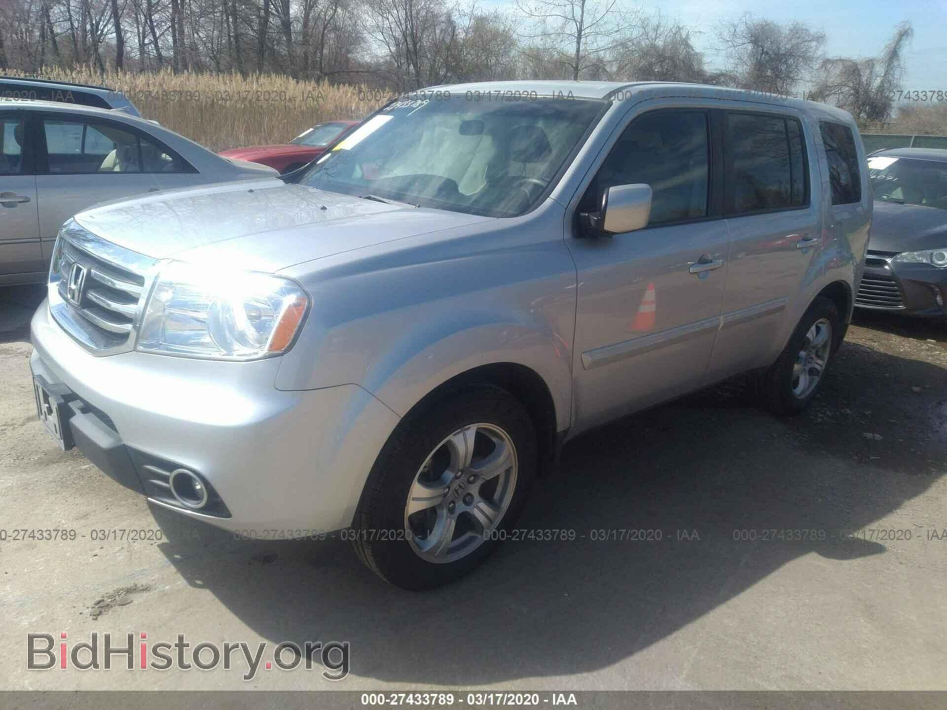 2013 HONDA PILOT - VIN: 5FNYF3H40DB012375 - Фото 2