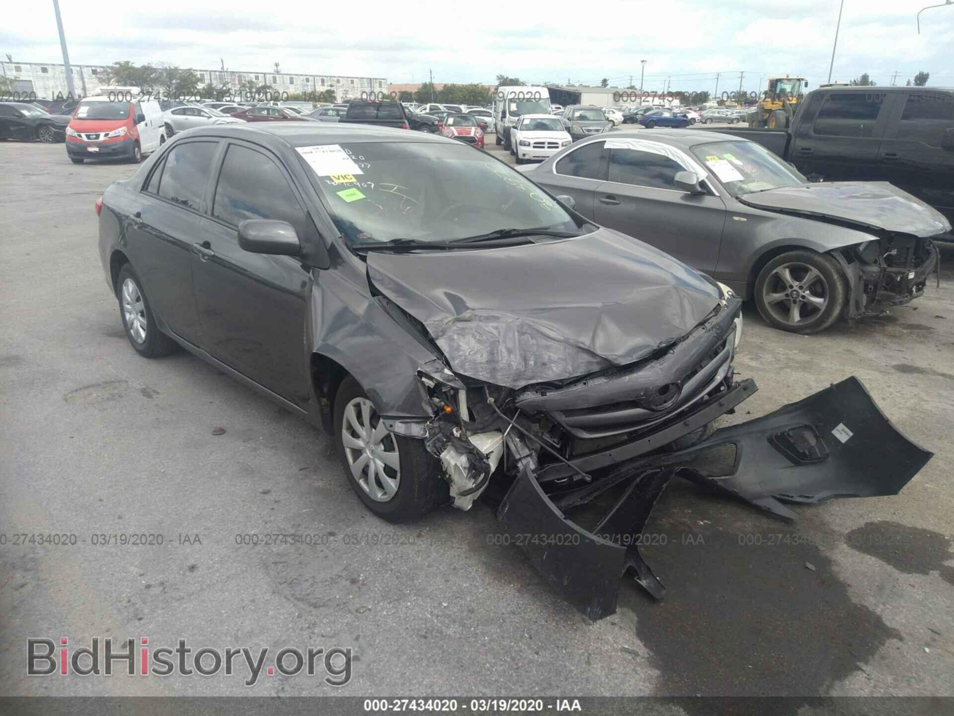 Photo 2T1BU4EE0CC903977 - TOYOTA COROLLA 2012