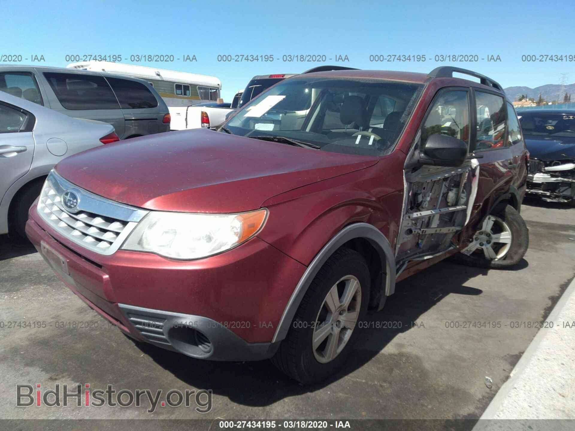 2012 SUBARU FORESTER - VIN: JF2SHABC1CH462900 - Фото 2