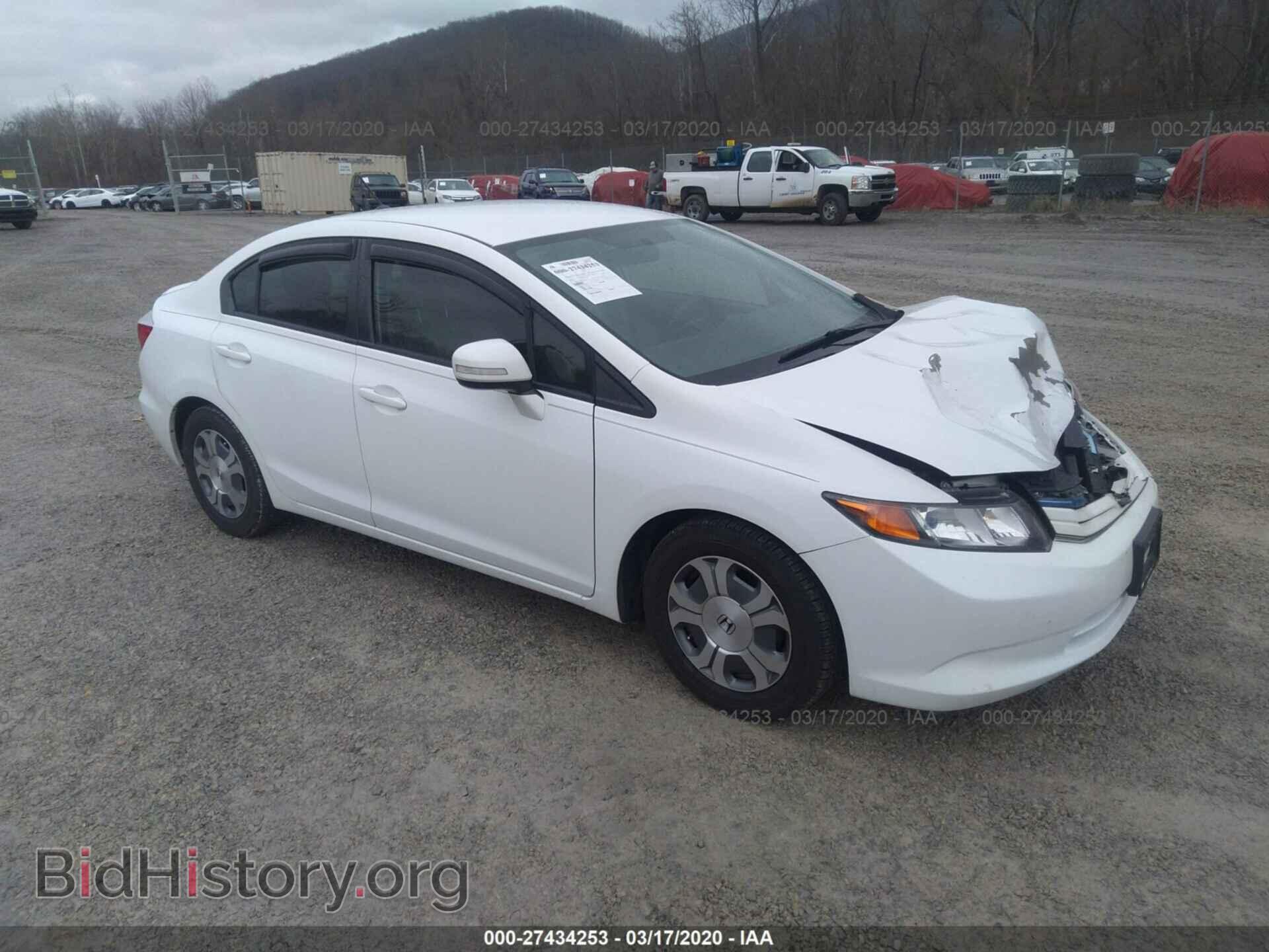 Фотография JHMFB4F32CS000957 - HONDA CIVIC 2012