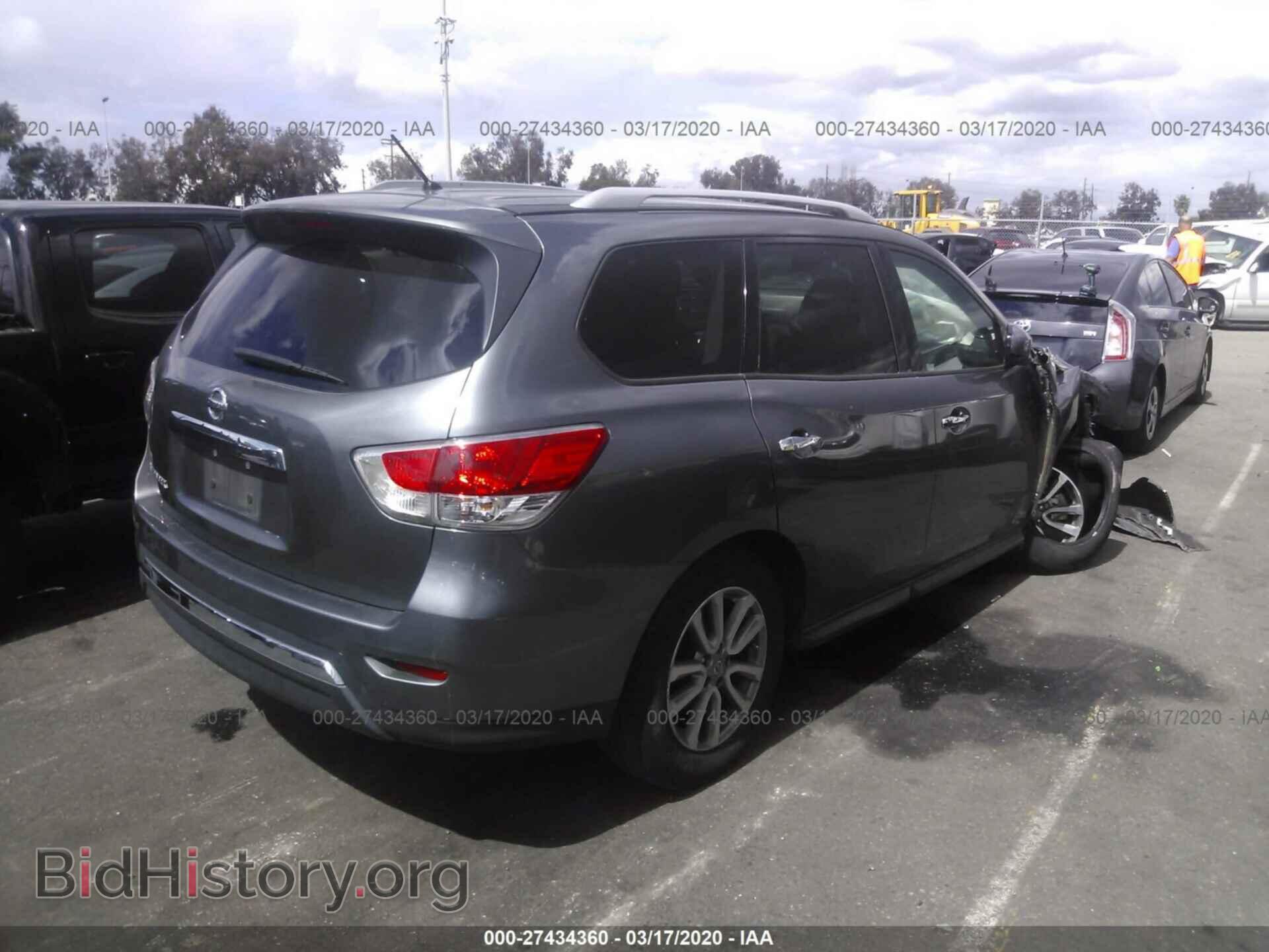 2015 NISSAN PATHFINDER - VIN: 5N1AR2MN0FC701166 - Фото 4