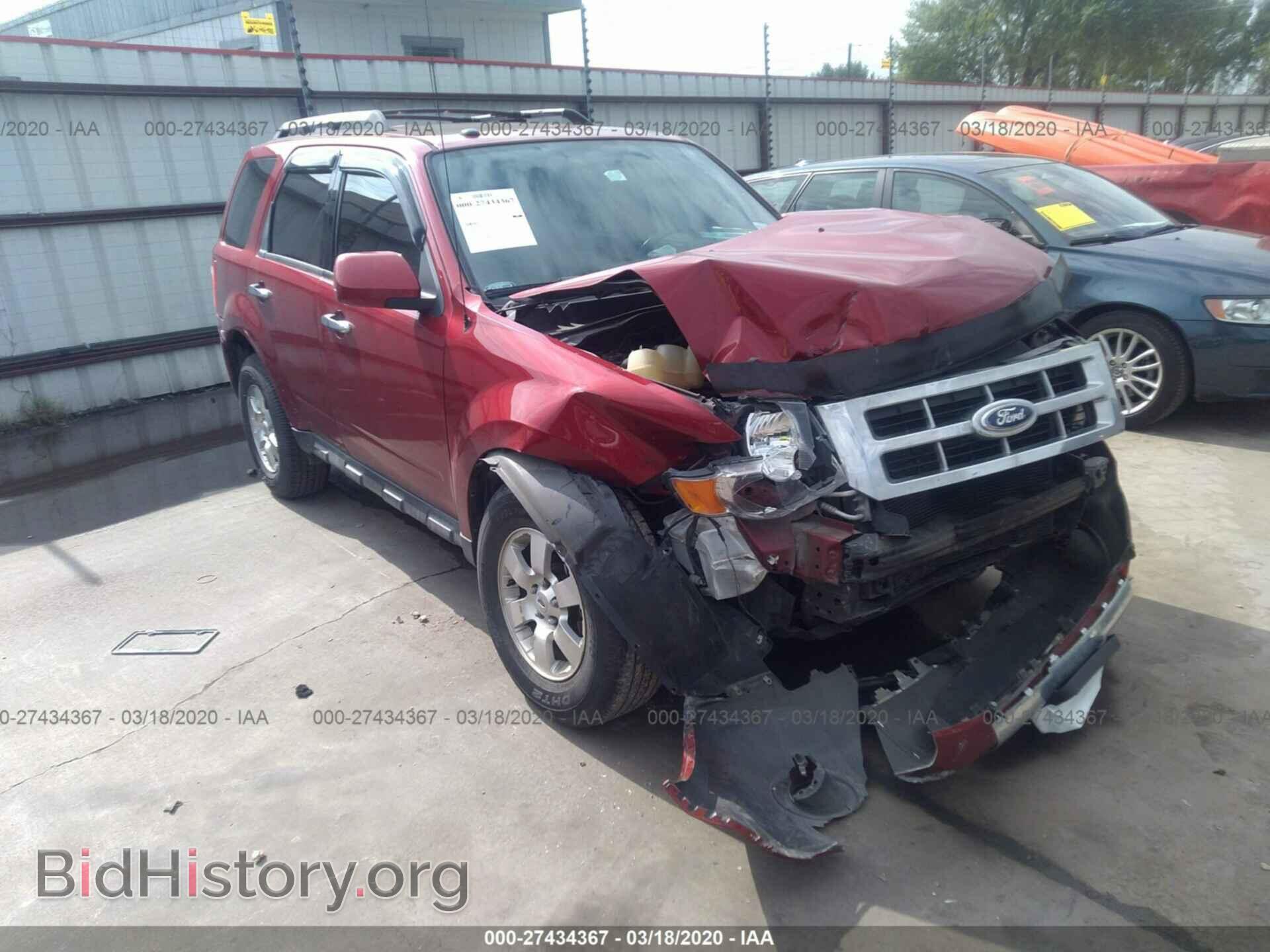 Photo 1FMCU0EG4CKA64456 - FORD ESCAPE 2012