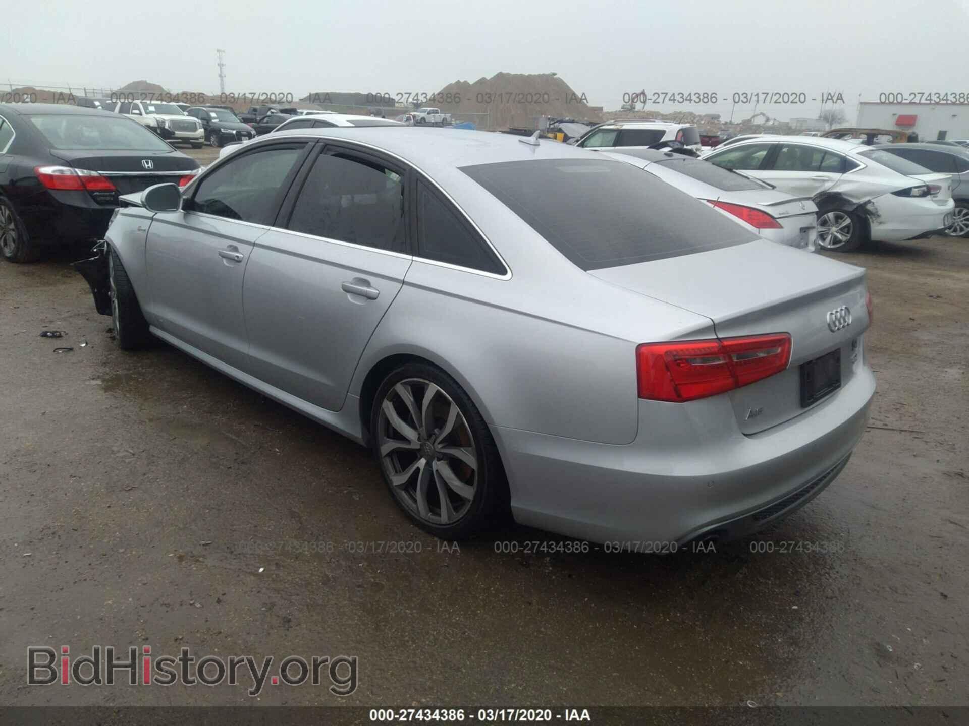 2013 AUDI A6 - VIN: WAUHGAFC8DN137778 - Фото 3