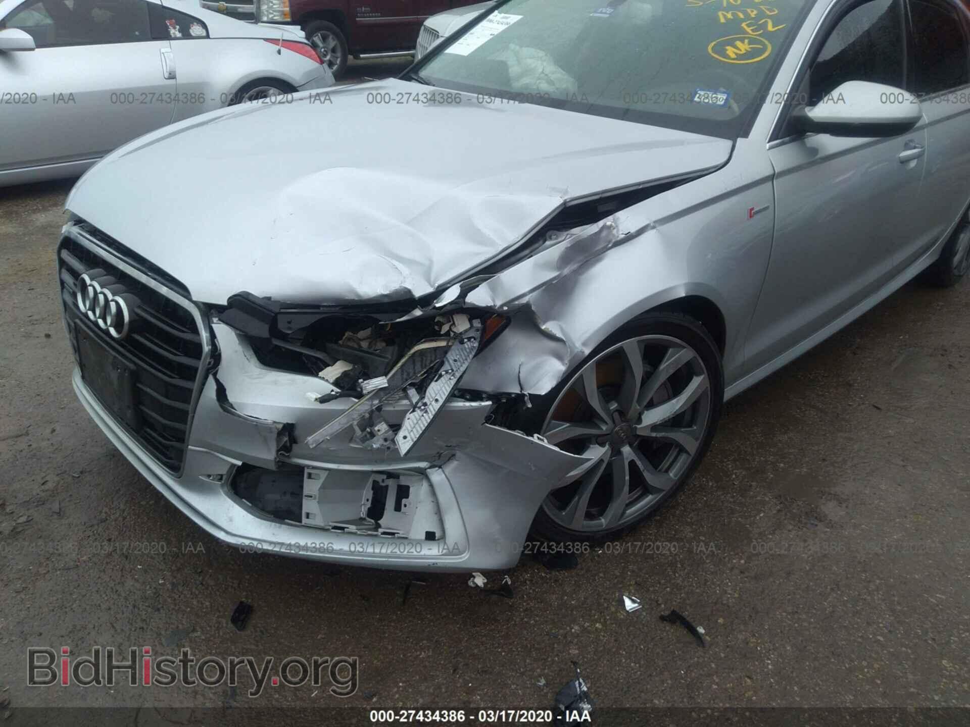 2013 AUDI A6 - VIN: WAUHGAFC8DN137778 - Фото 6