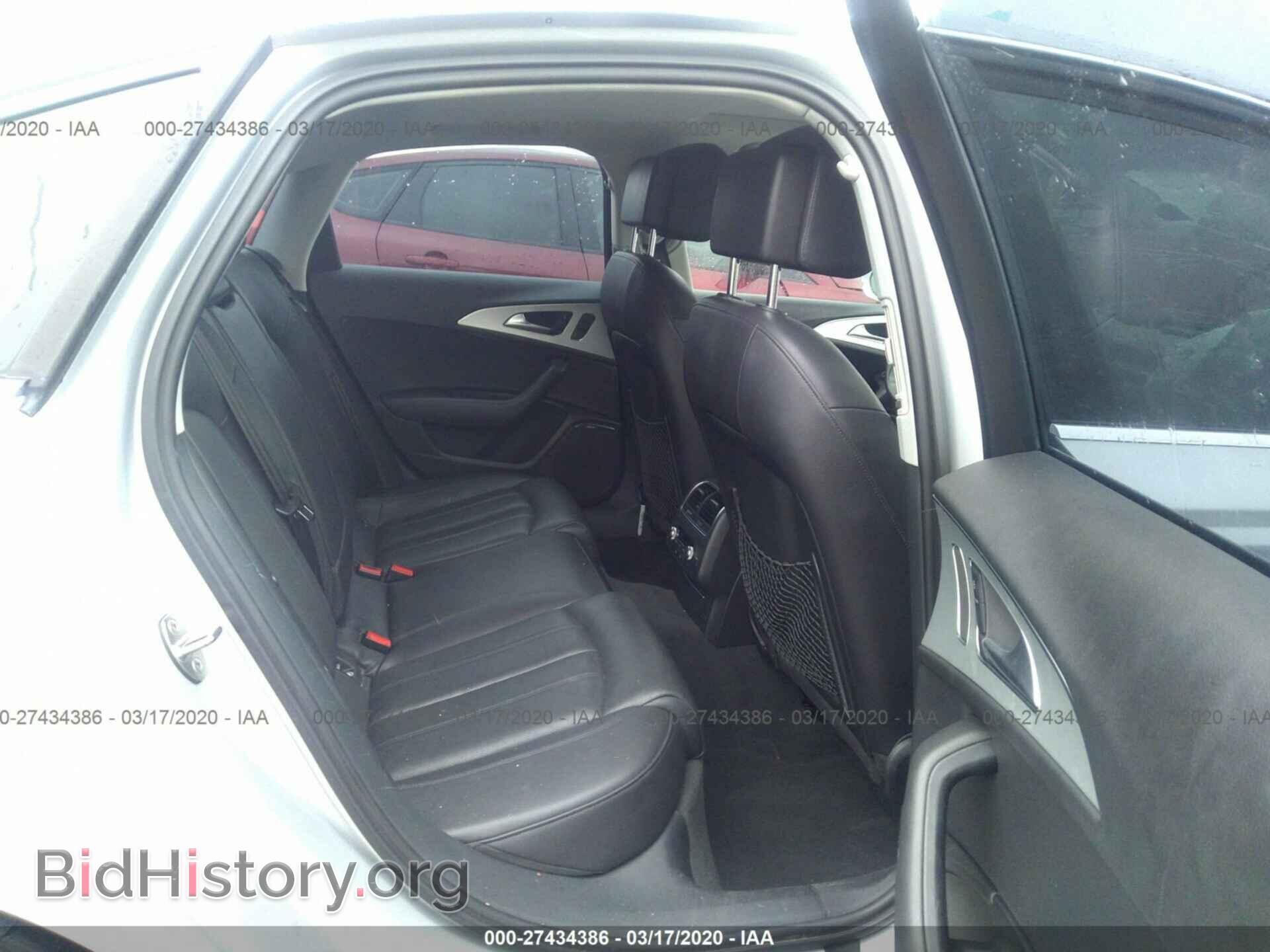 2013 AUDI A6 - VIN: WAUHGAFC8DN137778 - Фото 8