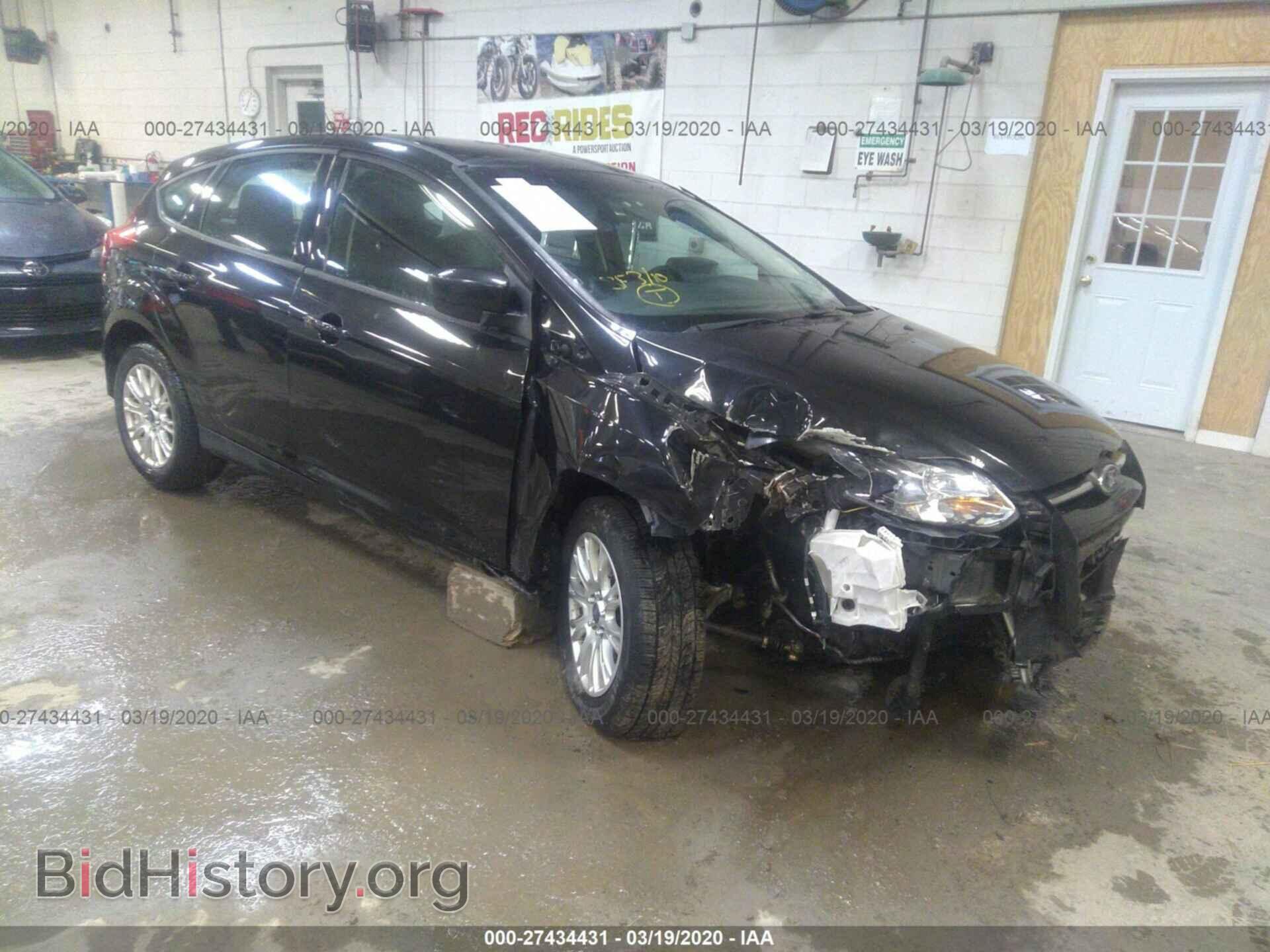 Photo 1FAHP3K22CL394625 - FORD FOCUS 2012
