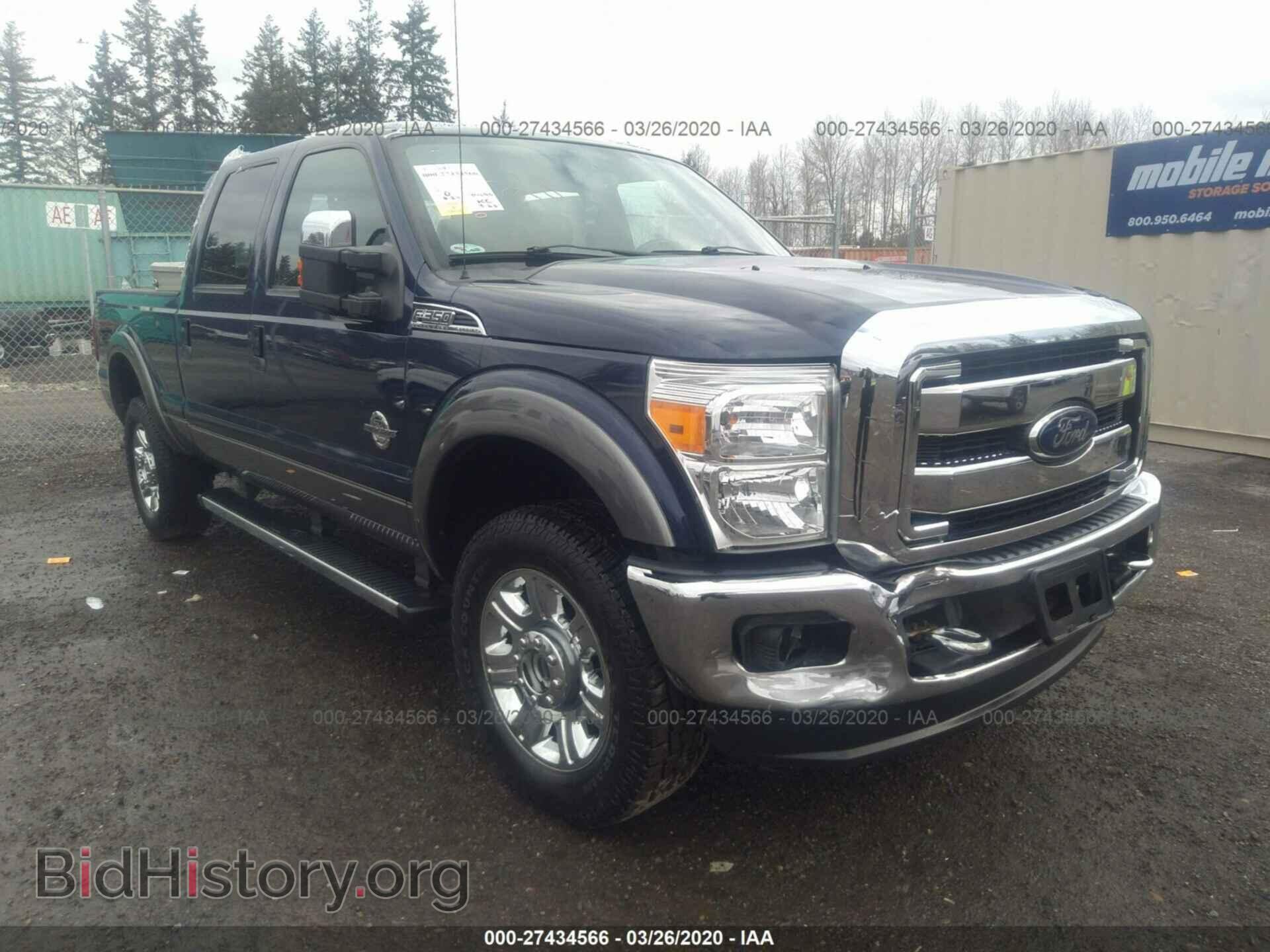 Photo 1FT8W3BT9CEB93038 - FORD F350 2012