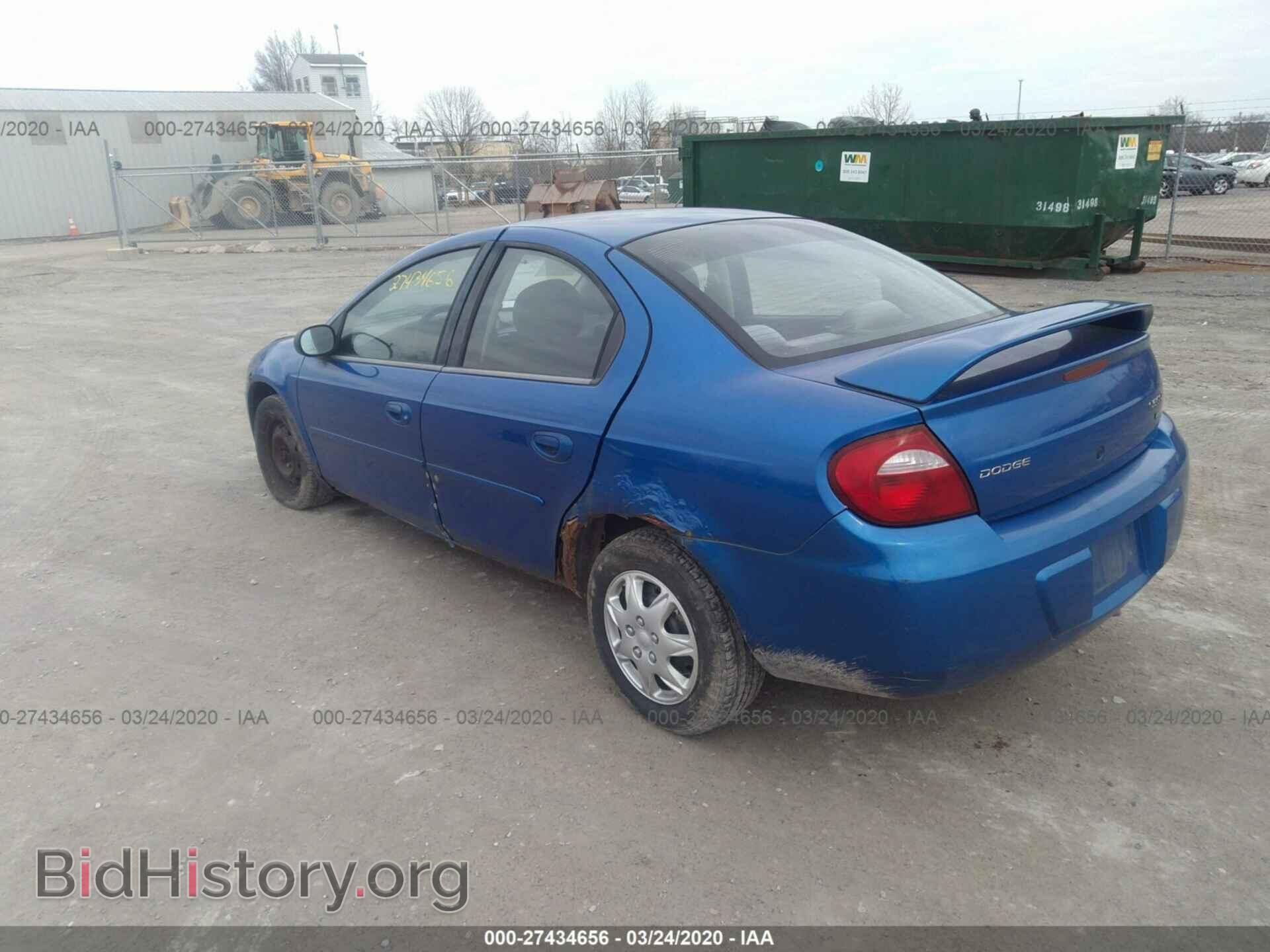 2004 DODGE NEON - VIN: 1B3ES56C04D641390 - Photo 3