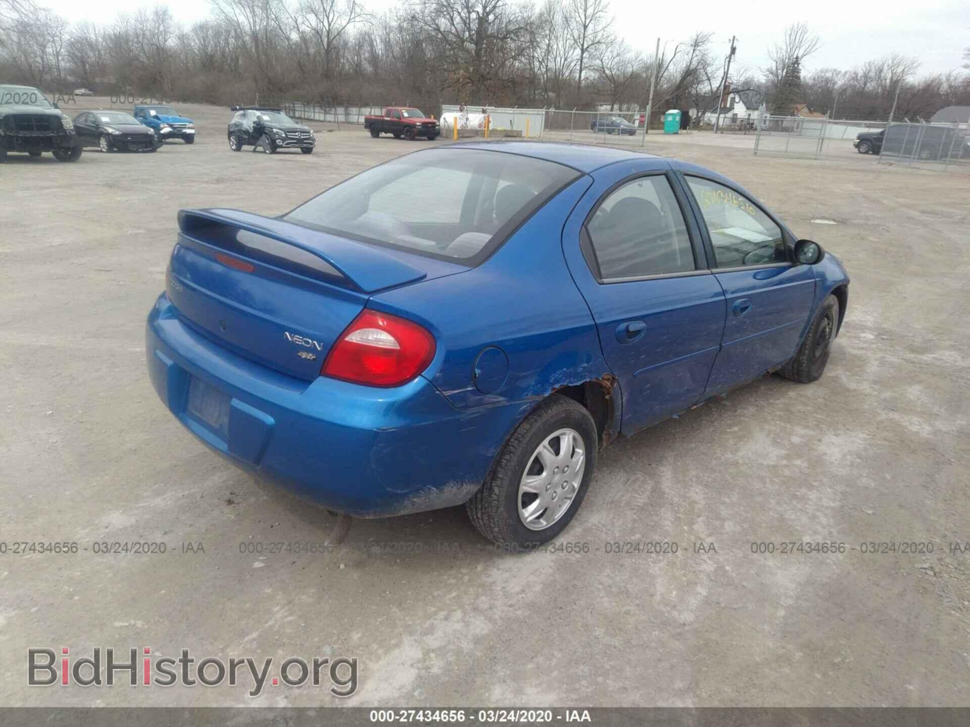 2004 DODGE NEON - VIN: 1B3ES56C04D641390 - Photo 4
