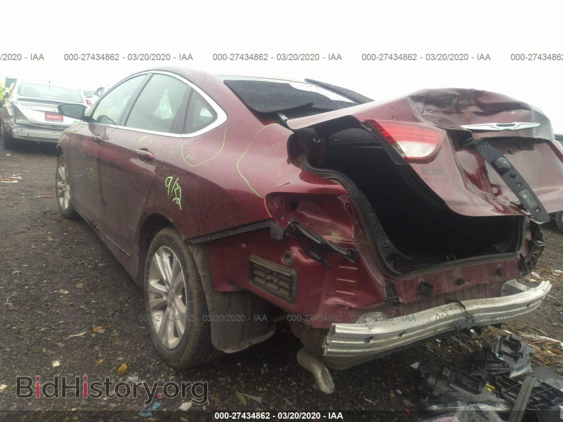 2016 CHRYSLER 200 - VIN: 1C3CCCAB4GN142178 - Фото 3
