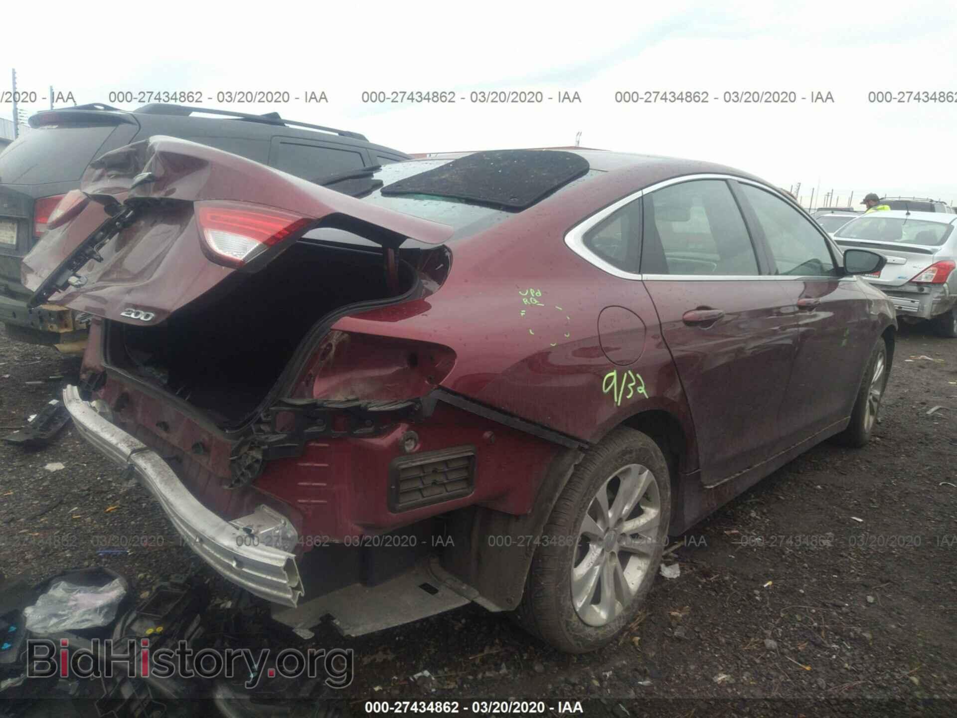 2016 CHRYSLER 200 - VIN: 1C3CCCAB4GN142178 - Фото 4