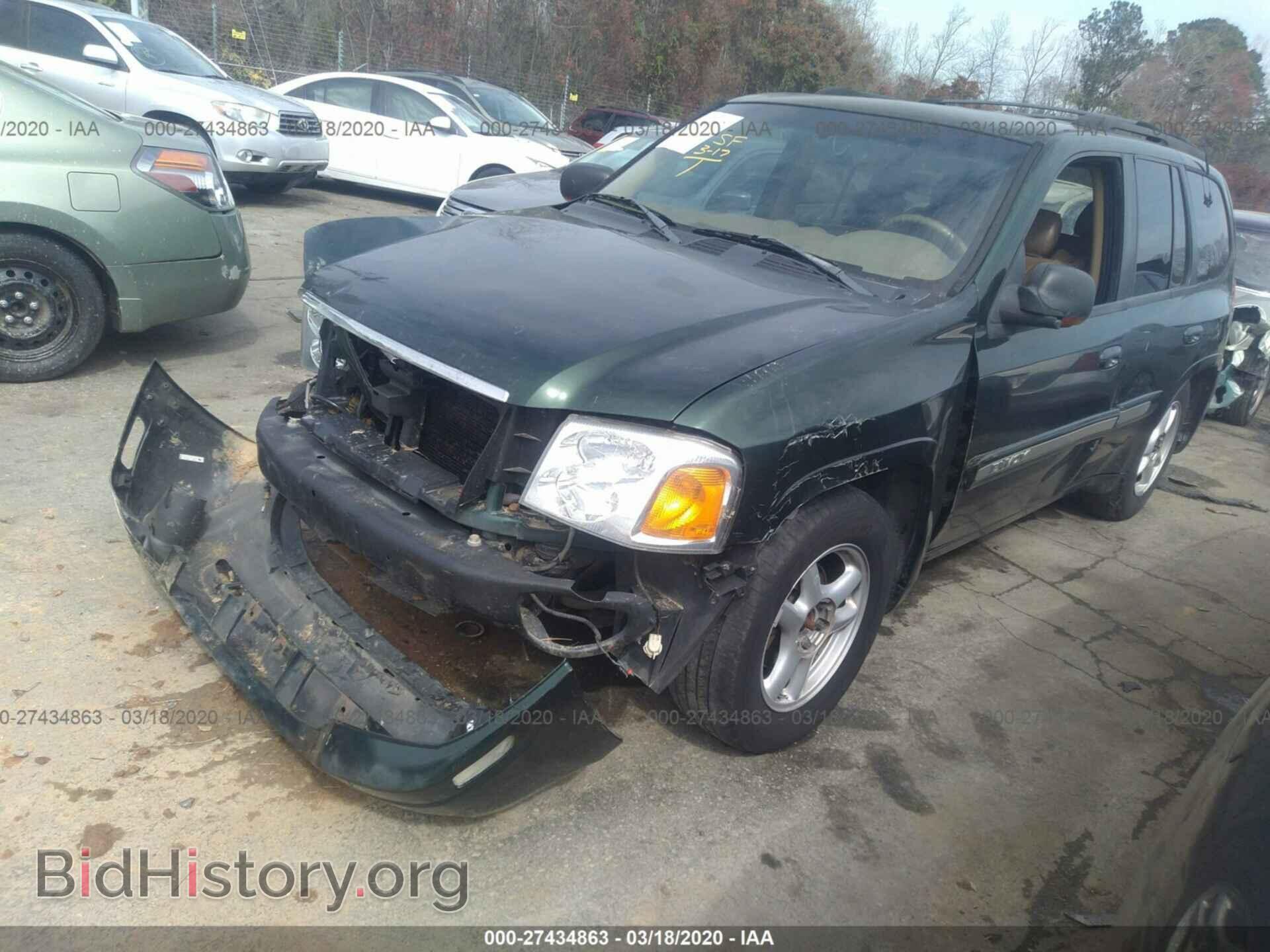 2002 GMC ENVOY - VIN: 1GKDT13S522406458 - Фото 2