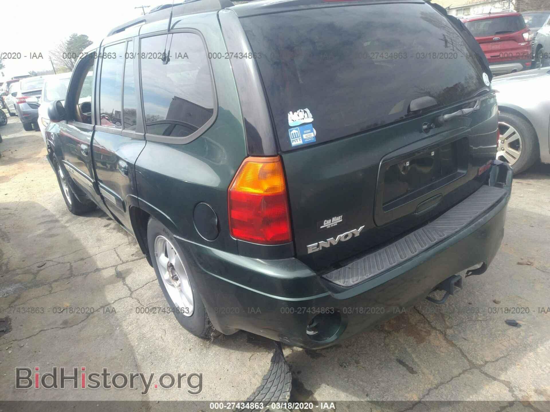 2002 GMC ENVOY - VIN: 1GKDT13S522406458 - Фото 3