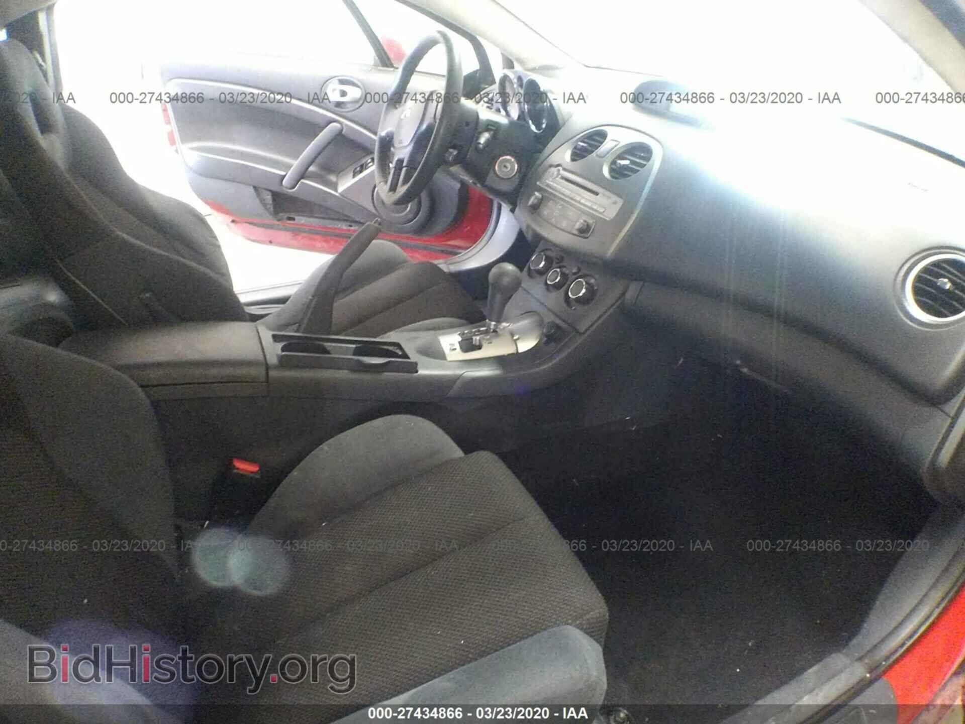 2007 MITSUBISHI ECLIPSE - VIN: 4A3AK24F17E008644 - Фото 5