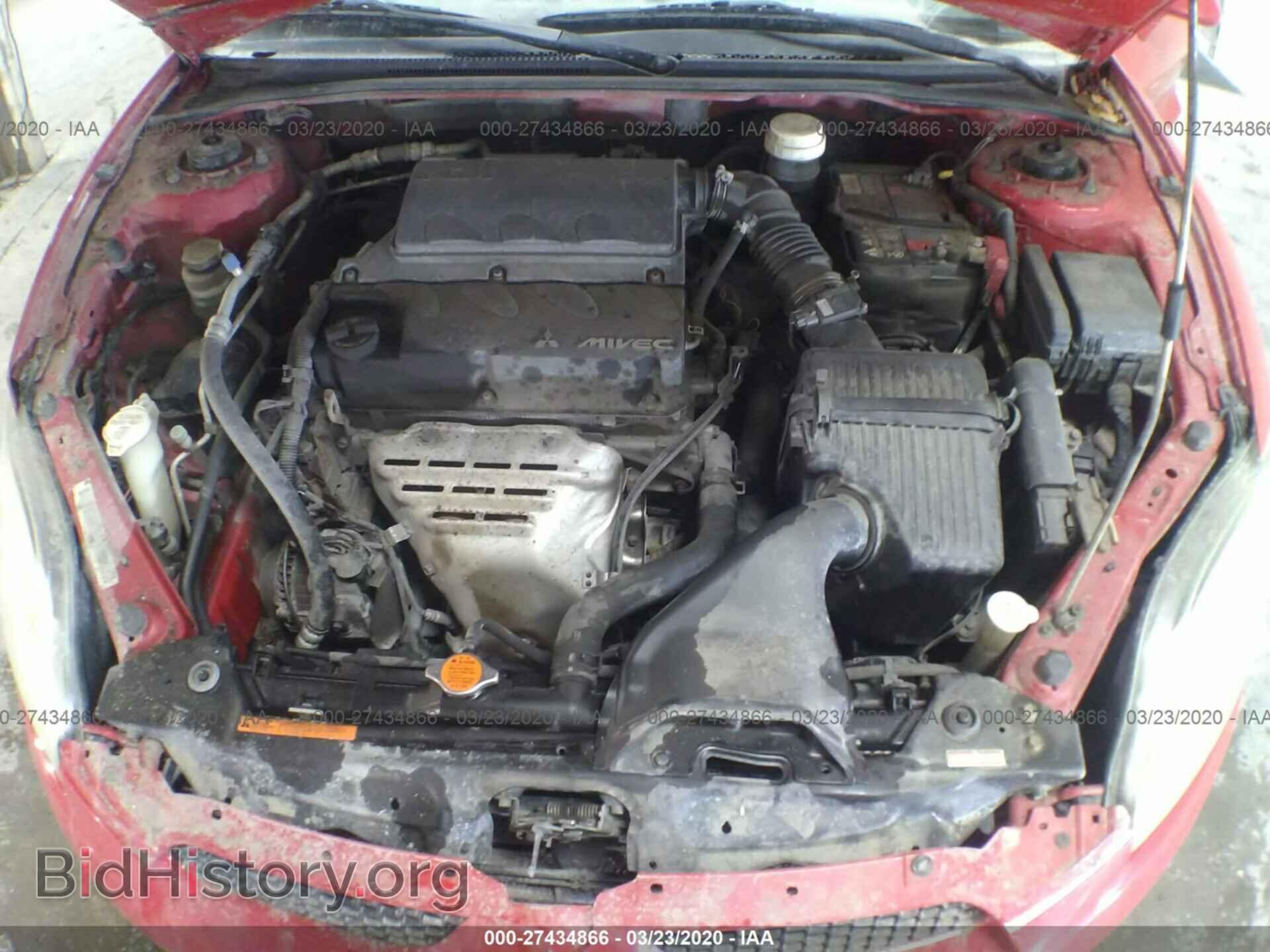 2007 MITSUBISHI ECLIPSE - VIN: 4A3AK24F17E008644 - Фото 10