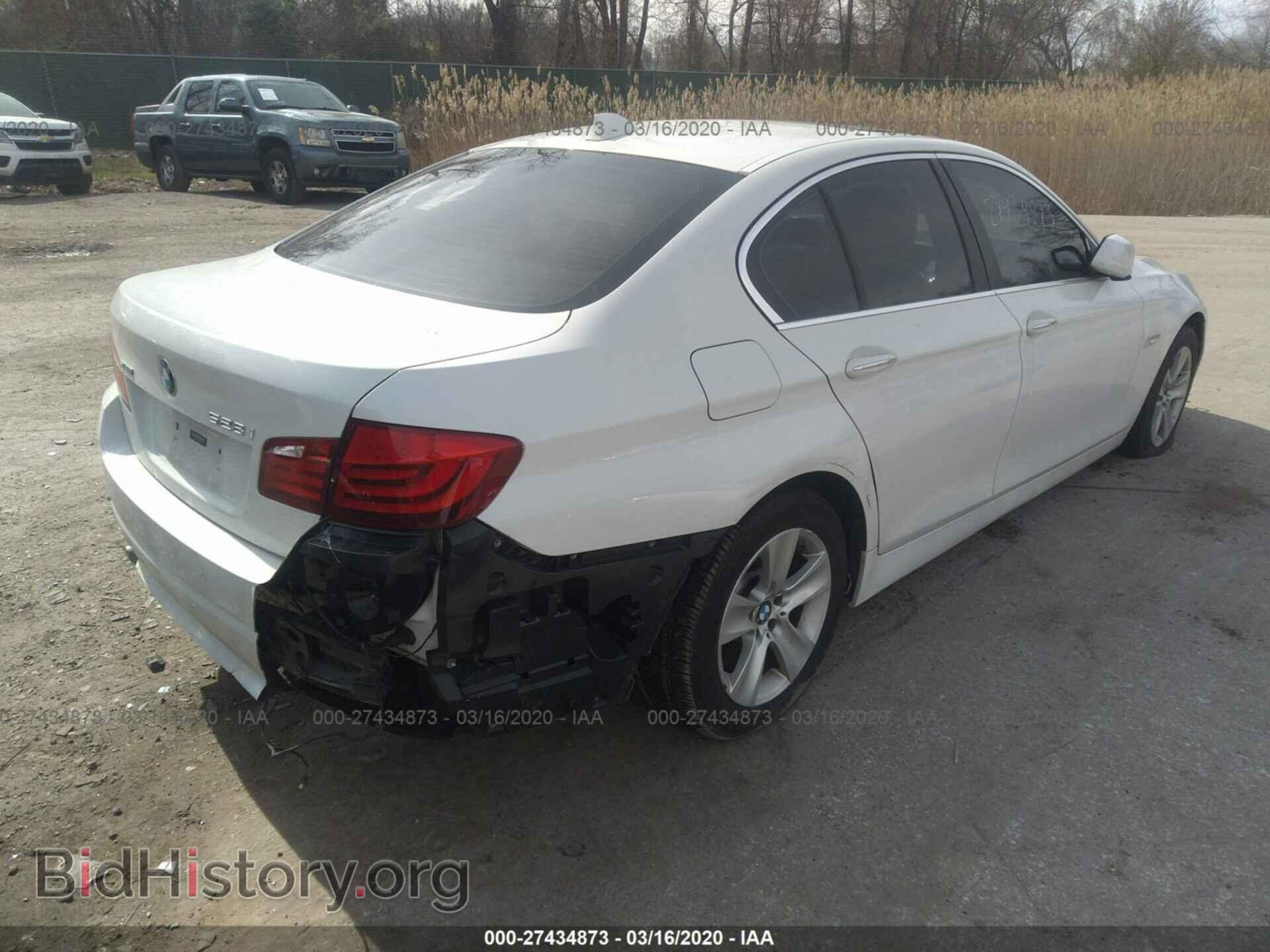 2013 BMW 528 - VIN: WBAXH5C5XDD109430 - Фото 4