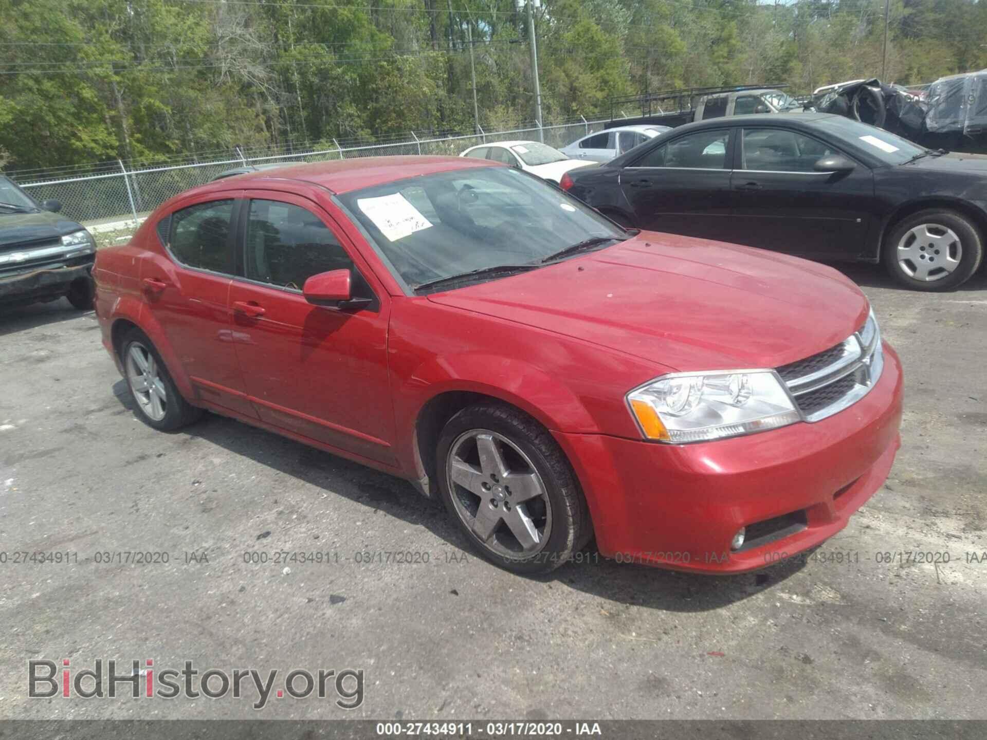 Photo 1C3CDZCB3DN663322 - DODGE AVENGER 2013
