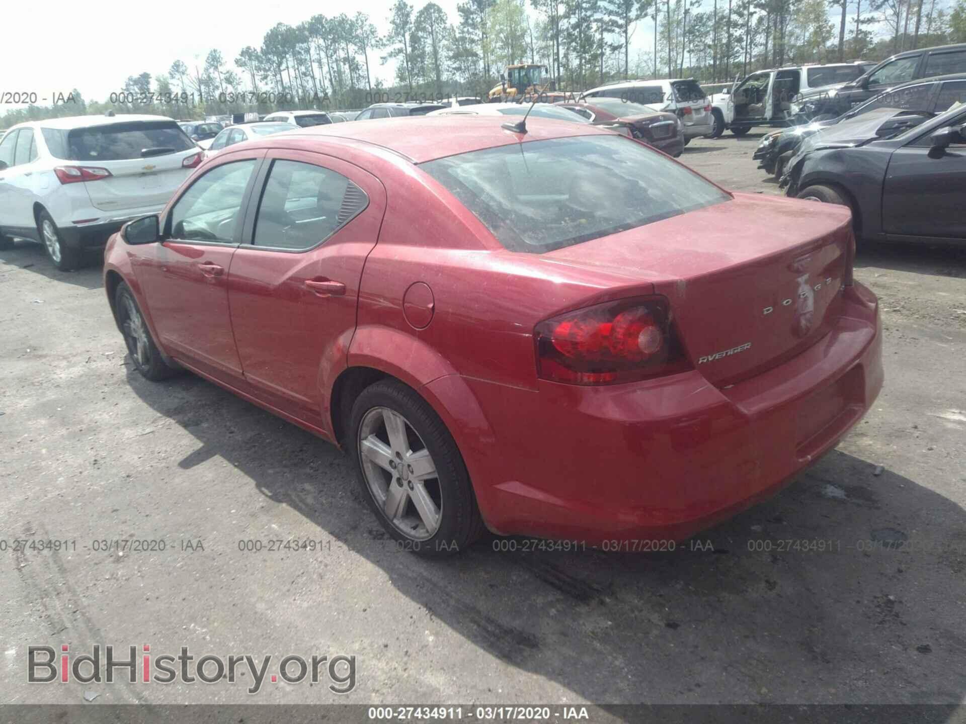 2013 DODGE AVENGER - VIN: 1C3CDZCB3DN663322 - Photo 3