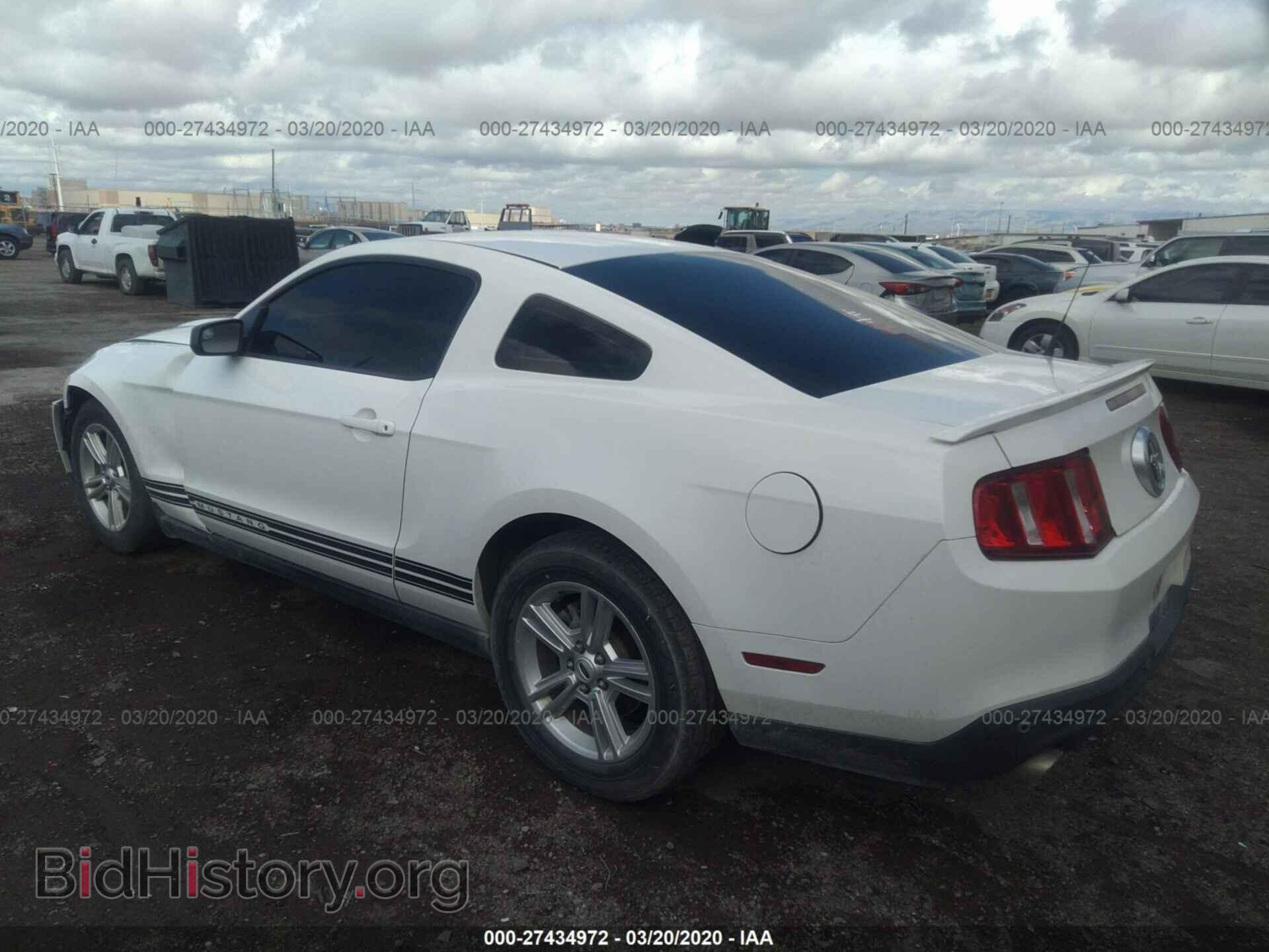 2012 FORD MUSTANG - VIN: 1ZVBP8AMXC5282155 - Фото 3