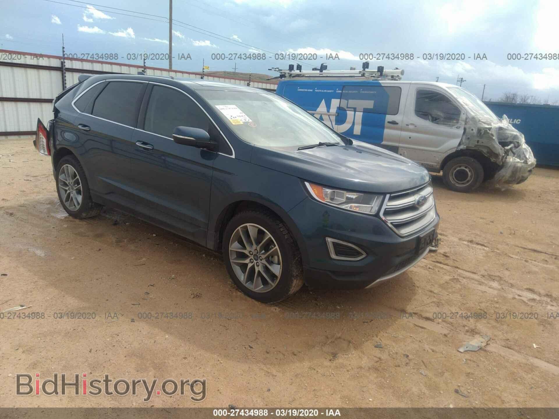 Фотография 2FMPK3K8XGBB94019 - FORD EDGE 2016