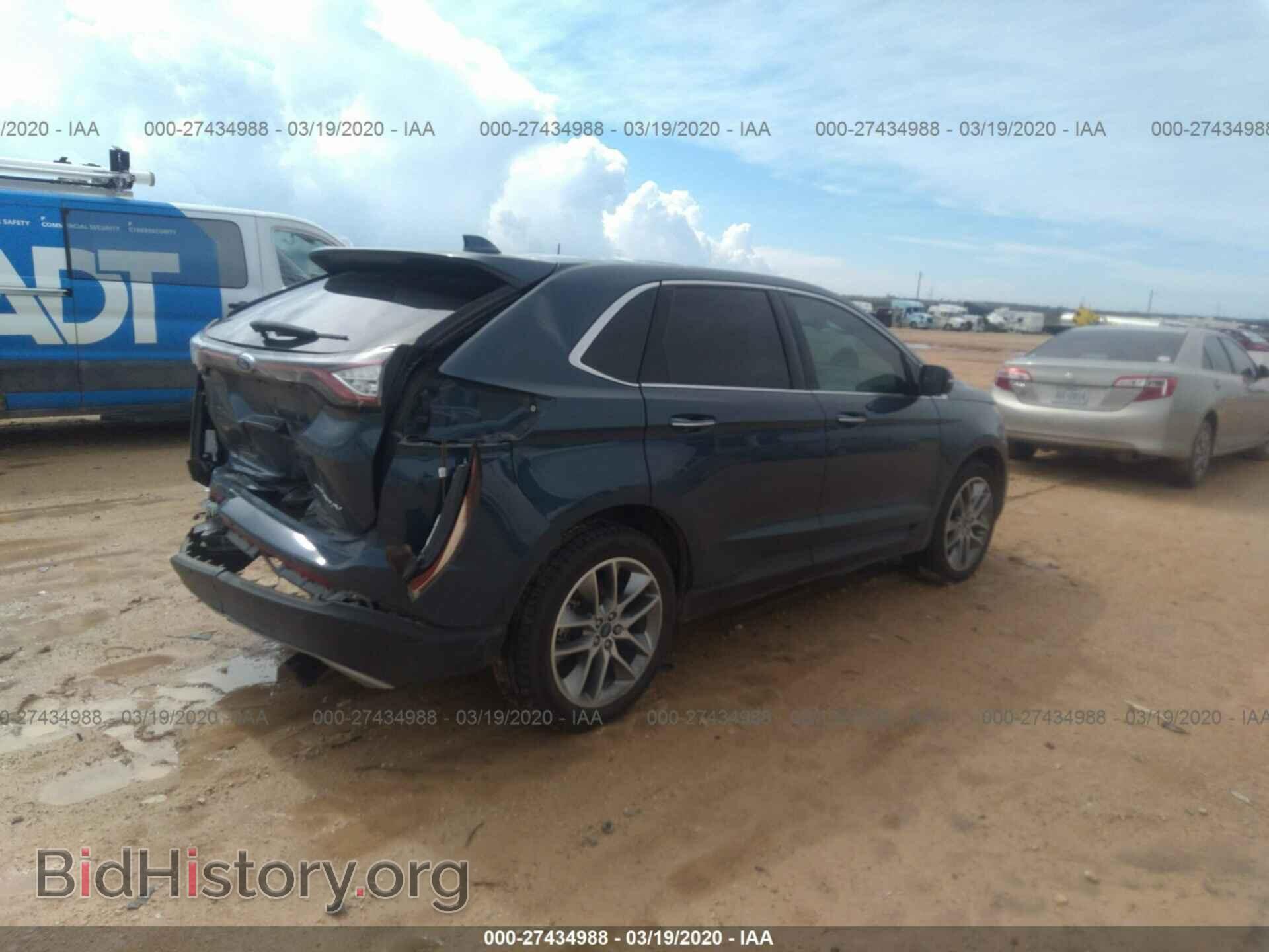 2016 FORD EDGE - VIN: 2FMPK3K8XGBB94019 - Фото 4