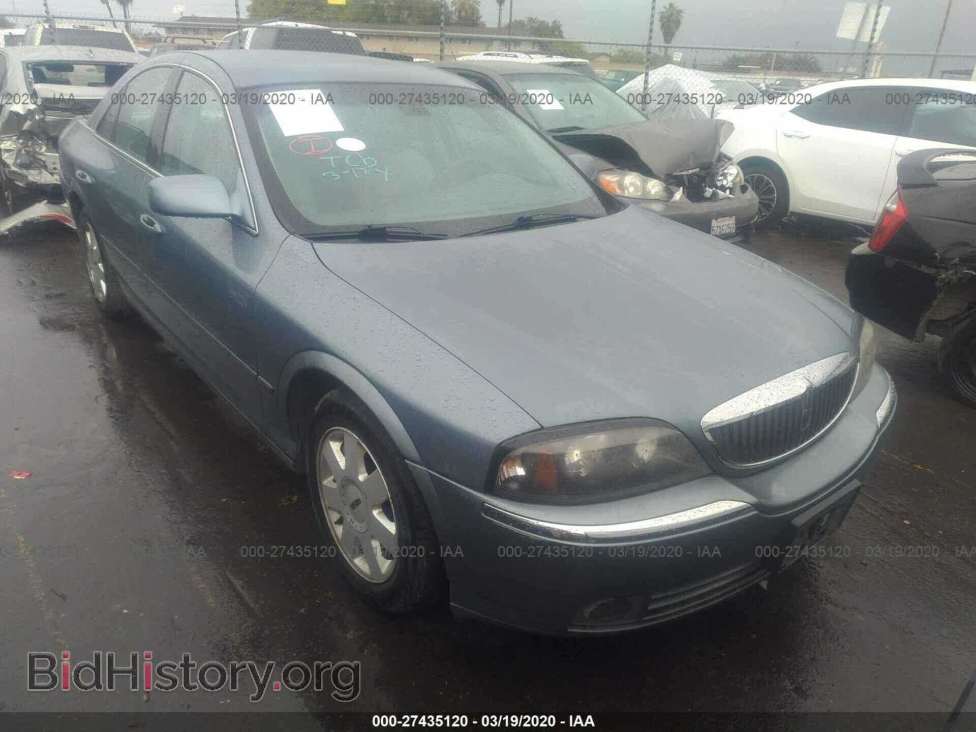 Фотография 1LNHM86S94Y650351 - LINCOLN LS 2004