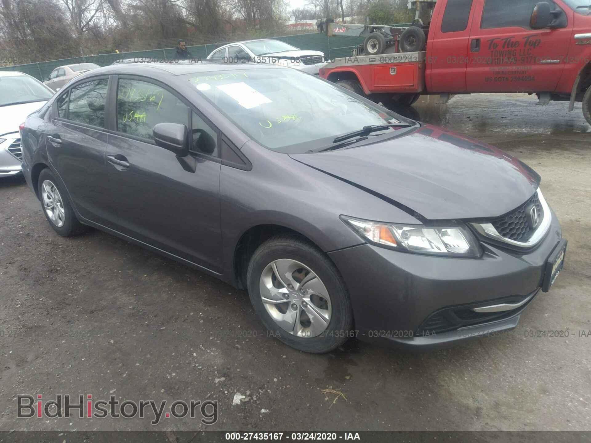 Фотография 19XFB2F54EE258300 - HONDA CIVIC 2014