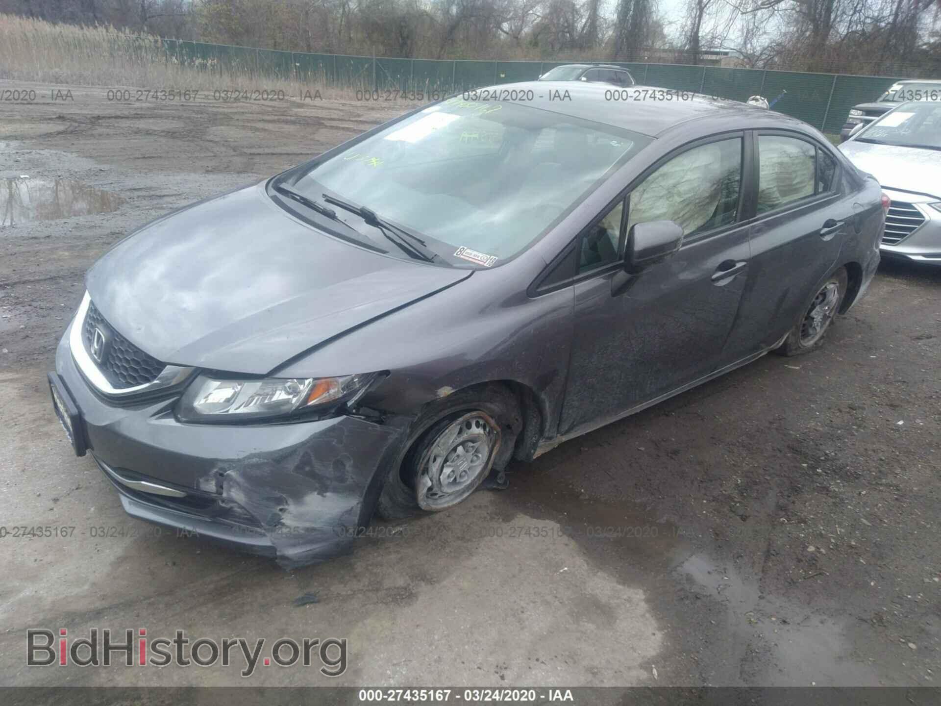 2014 HONDA CIVIC - VIN: 19XFB2F54EE258300 - Фото 2