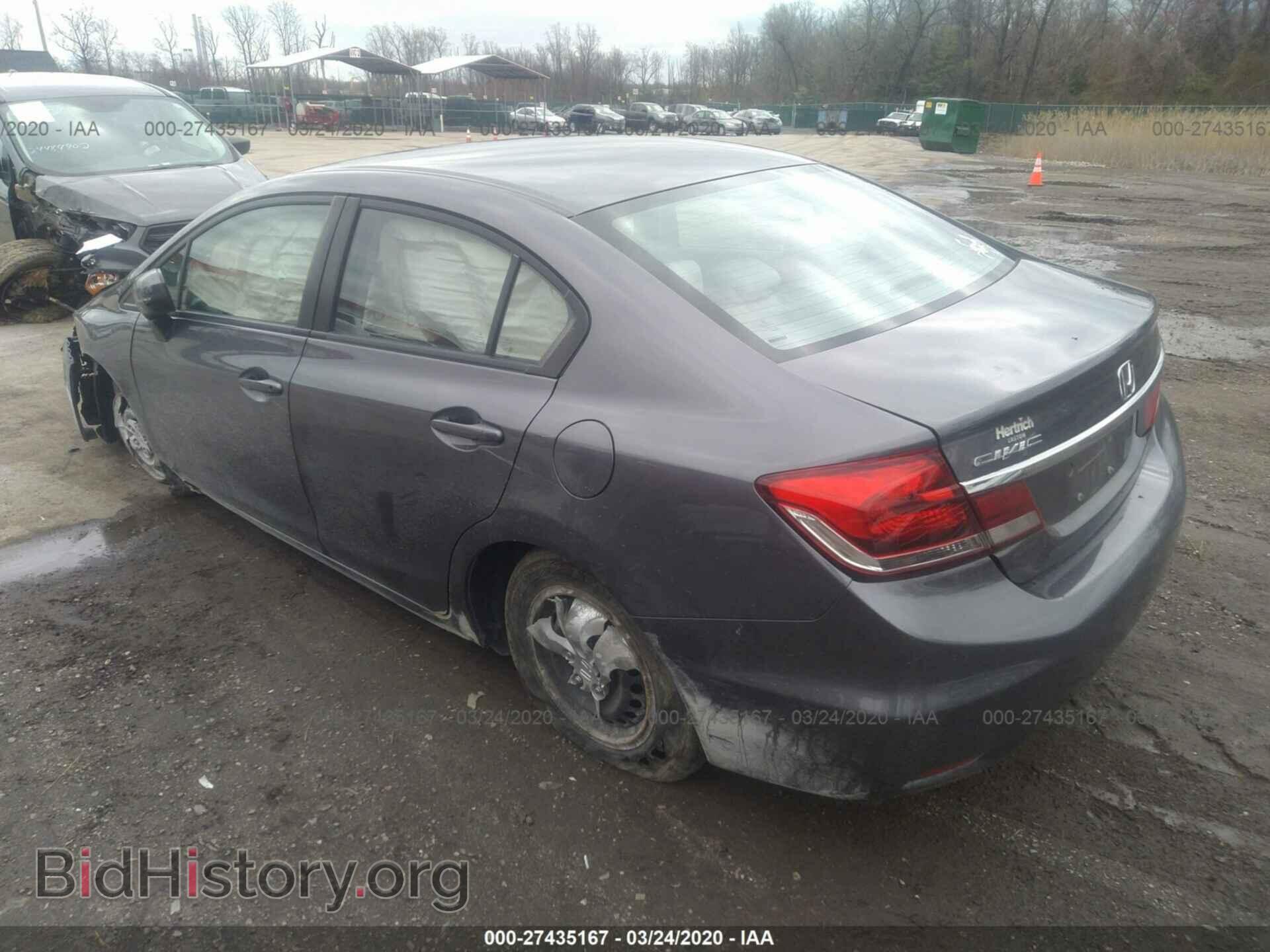 2014 HONDA CIVIC - VIN: 19XFB2F54EE258300 - Фото 3