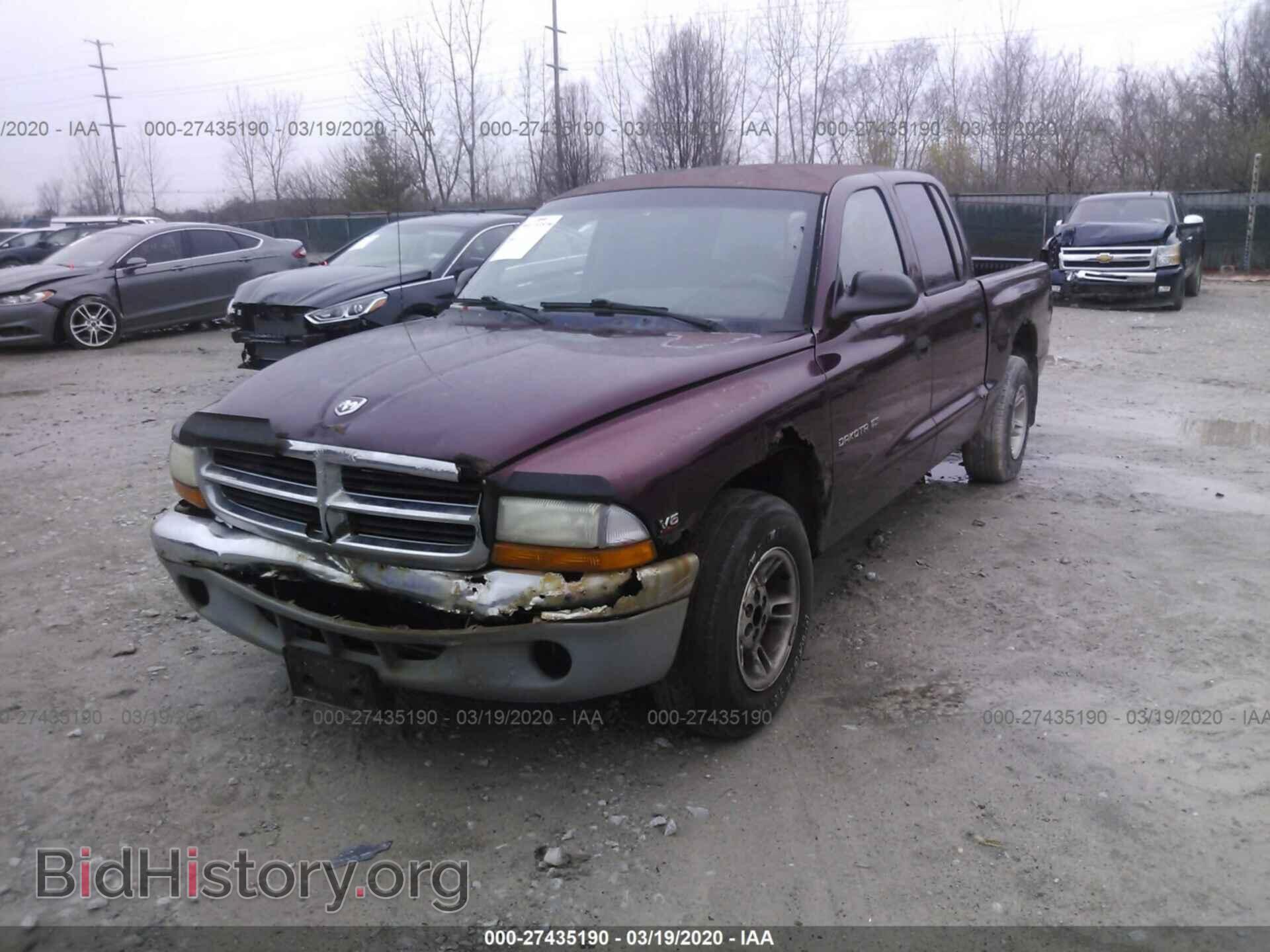 2000 DODGE DAKOTA - VIN: 1B7GL2AX1YS749175 - Photo 2