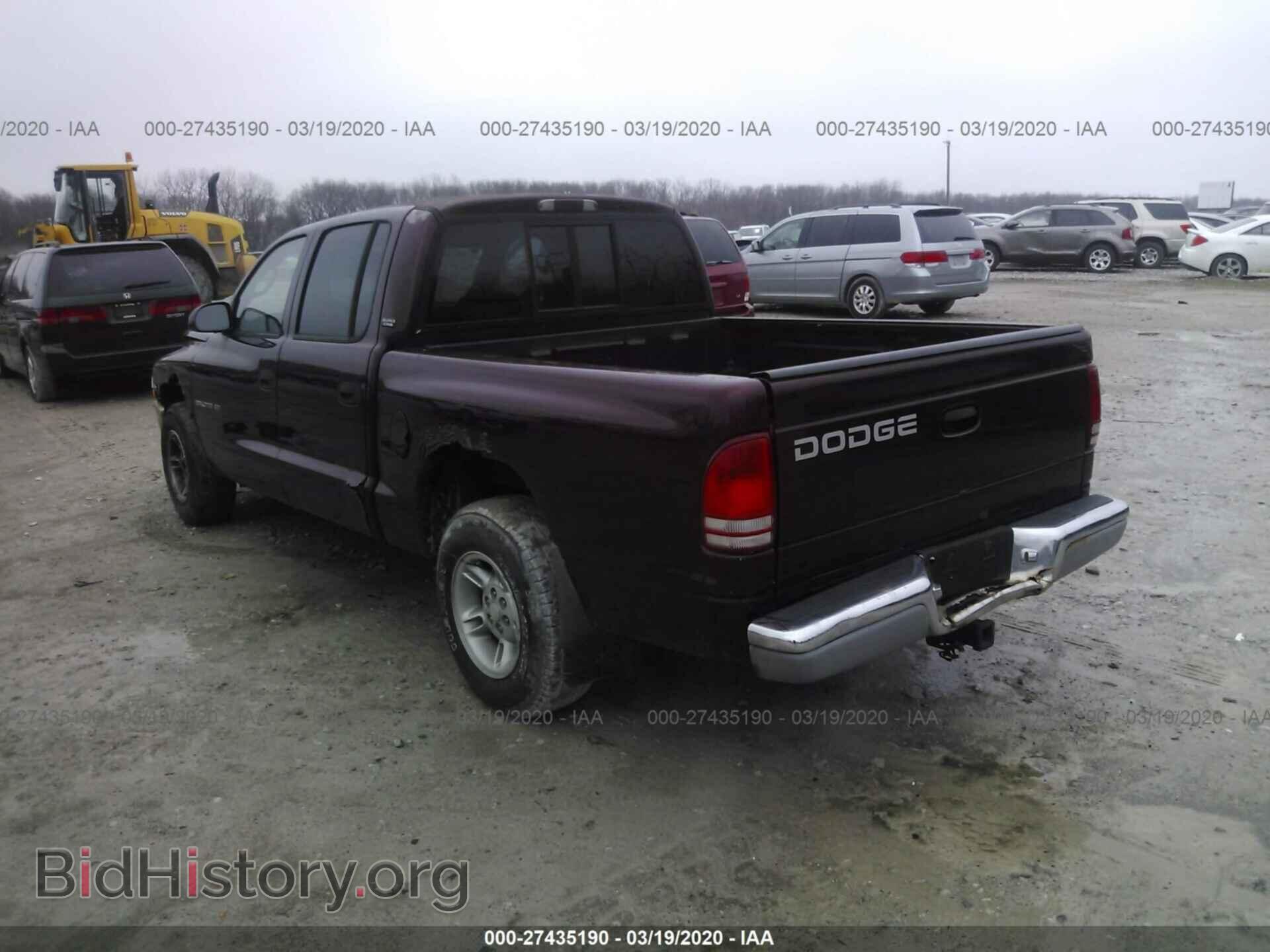 2000 DODGE DAKOTA - VIN: 1B7GL2AX1YS749175 - Photo 3