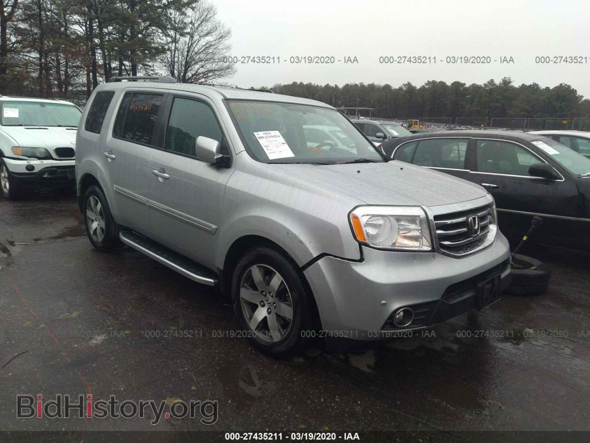 Фотография 5FNYF4H97FB011423 - HONDA PILOT 2015