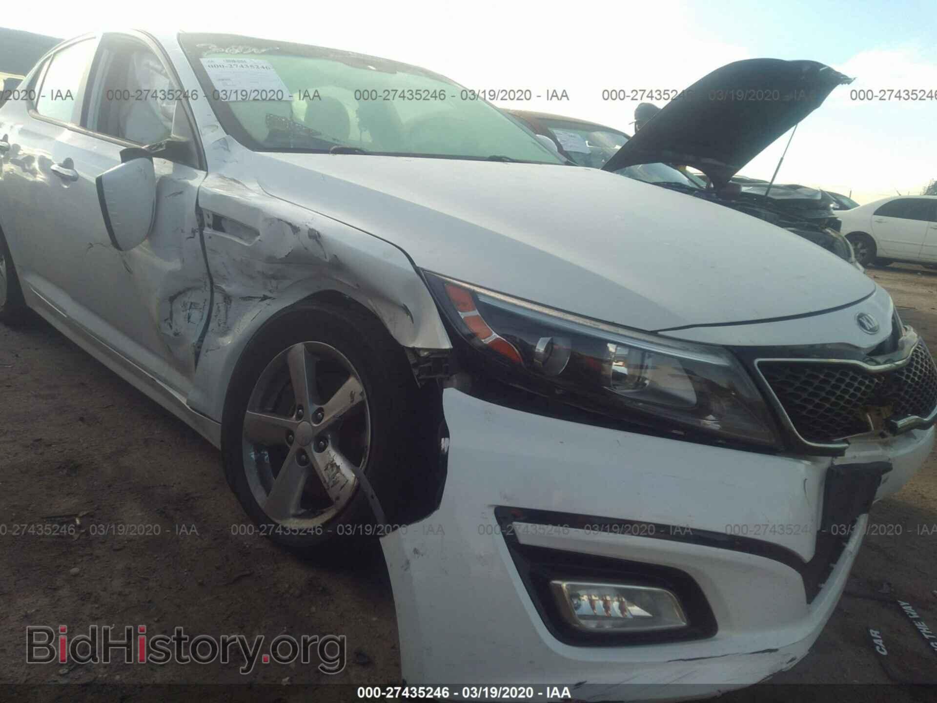 2015 KIA OPTIMA - VIN: KNAGM4A77F5661779 - Фото 6
