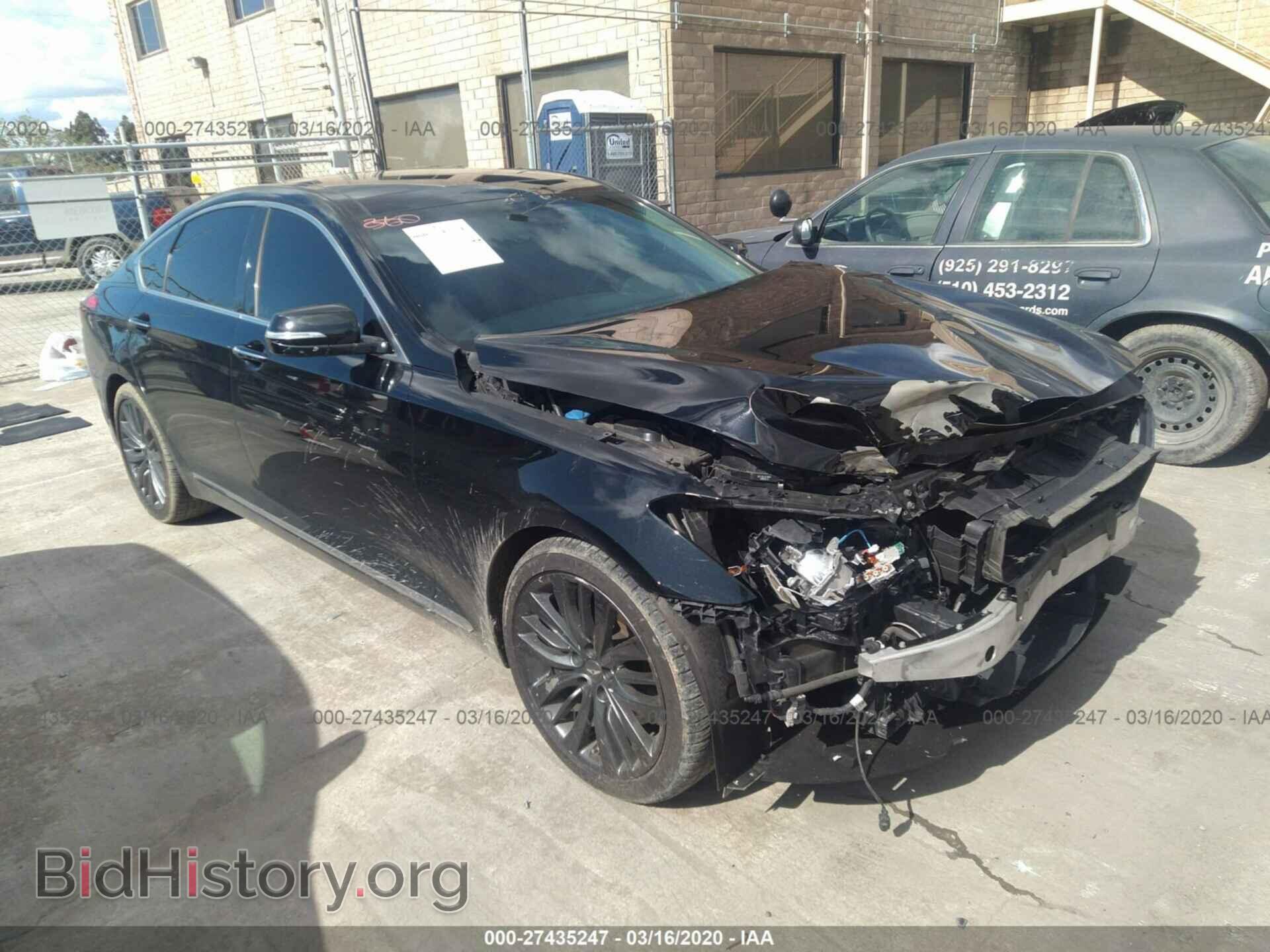 Photo KMHGN4JE3FU018278 - HYUNDAI GENESIS 2015