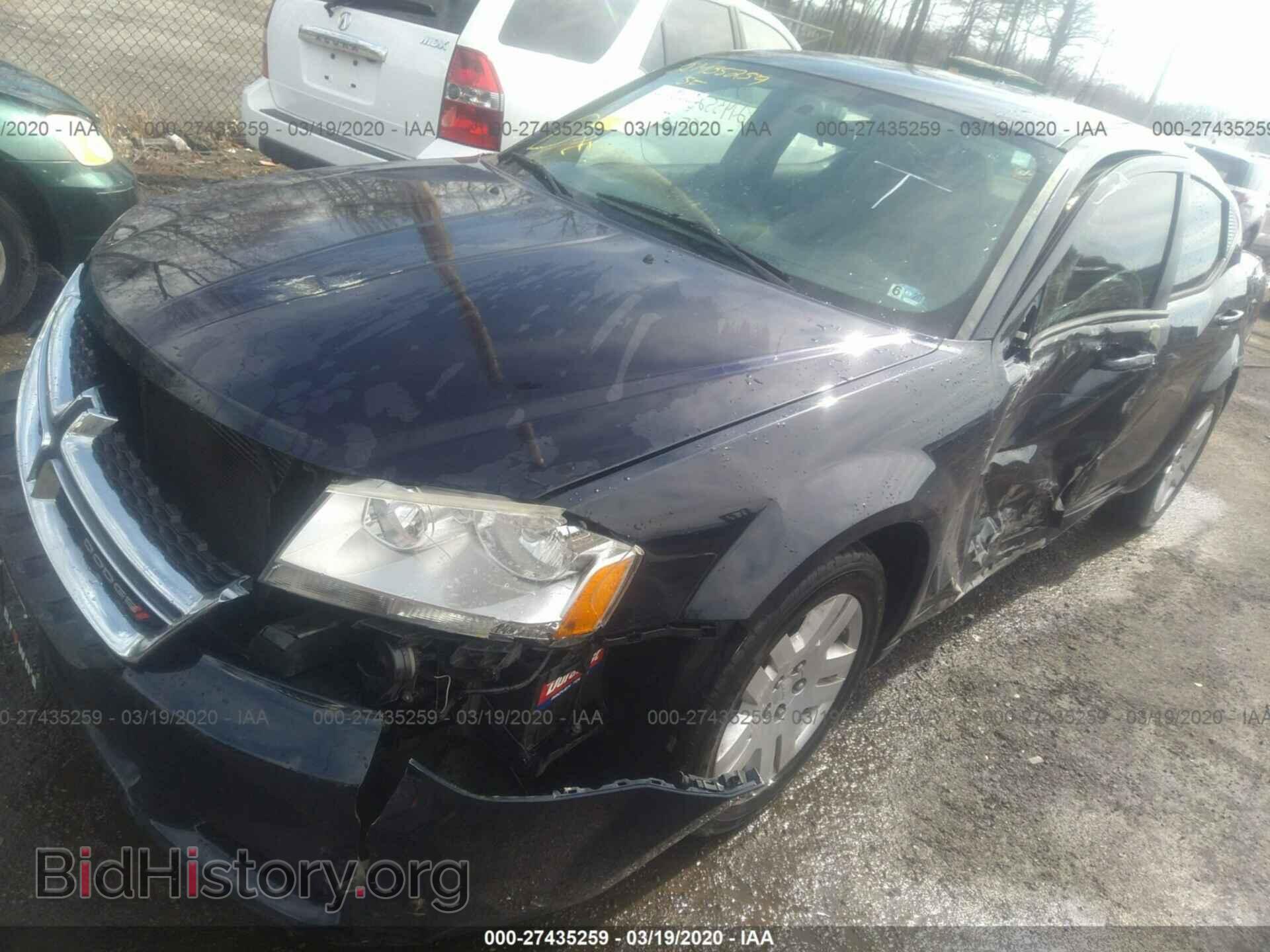 2012 DODGE AVENGER - VIN: 1C3CDZAB0CN220952 - Фото 2