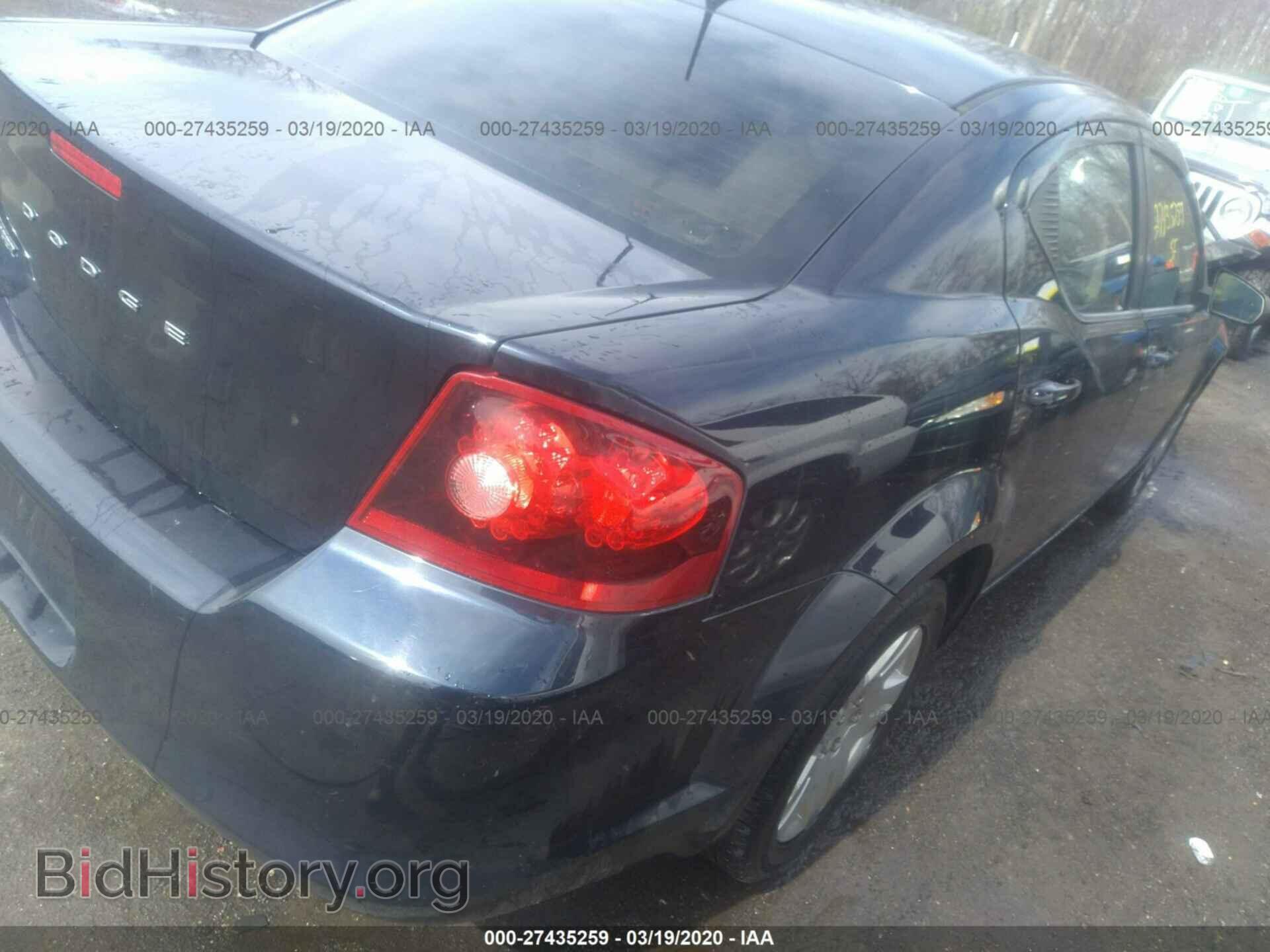 2012 DODGE AVENGER - VIN: 1C3CDZAB0CN220952 - Фото 4