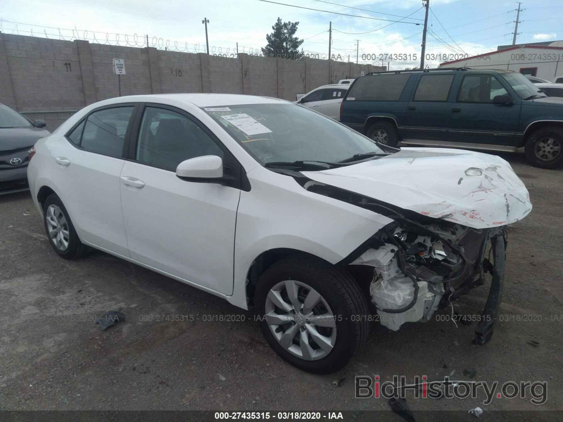 Photo 5YFBURHE3FP326973 - TOYOTA COROLLA 2015