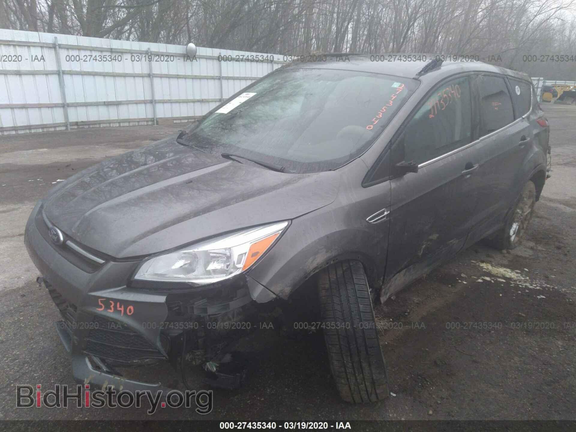 2014 FORD ESCAPE - VIN: 1FMCU0GX4EUA92276 - Фото 2