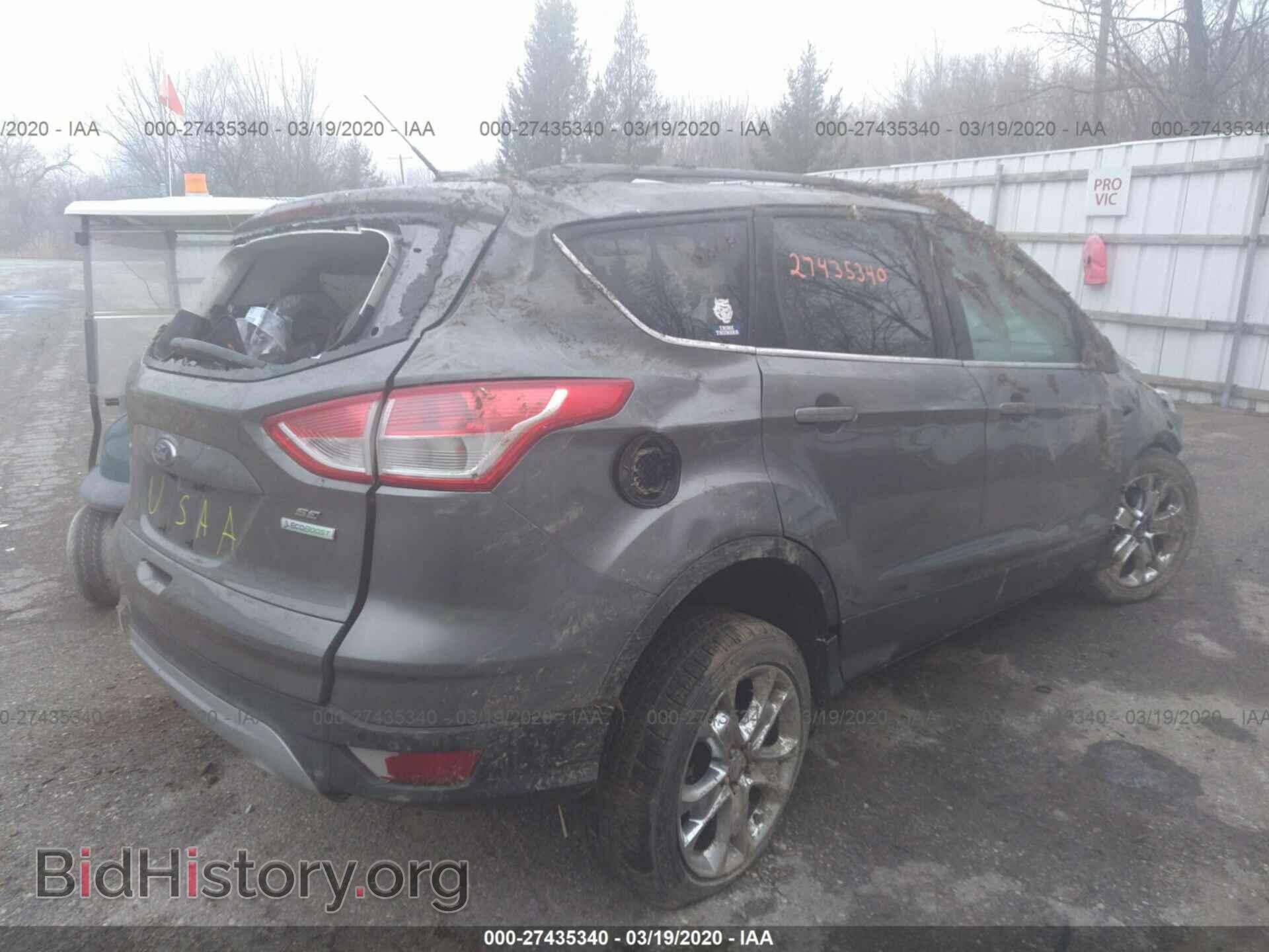 2014 FORD ESCAPE - VIN: 1FMCU0GX4EUA92276 - Фото 4