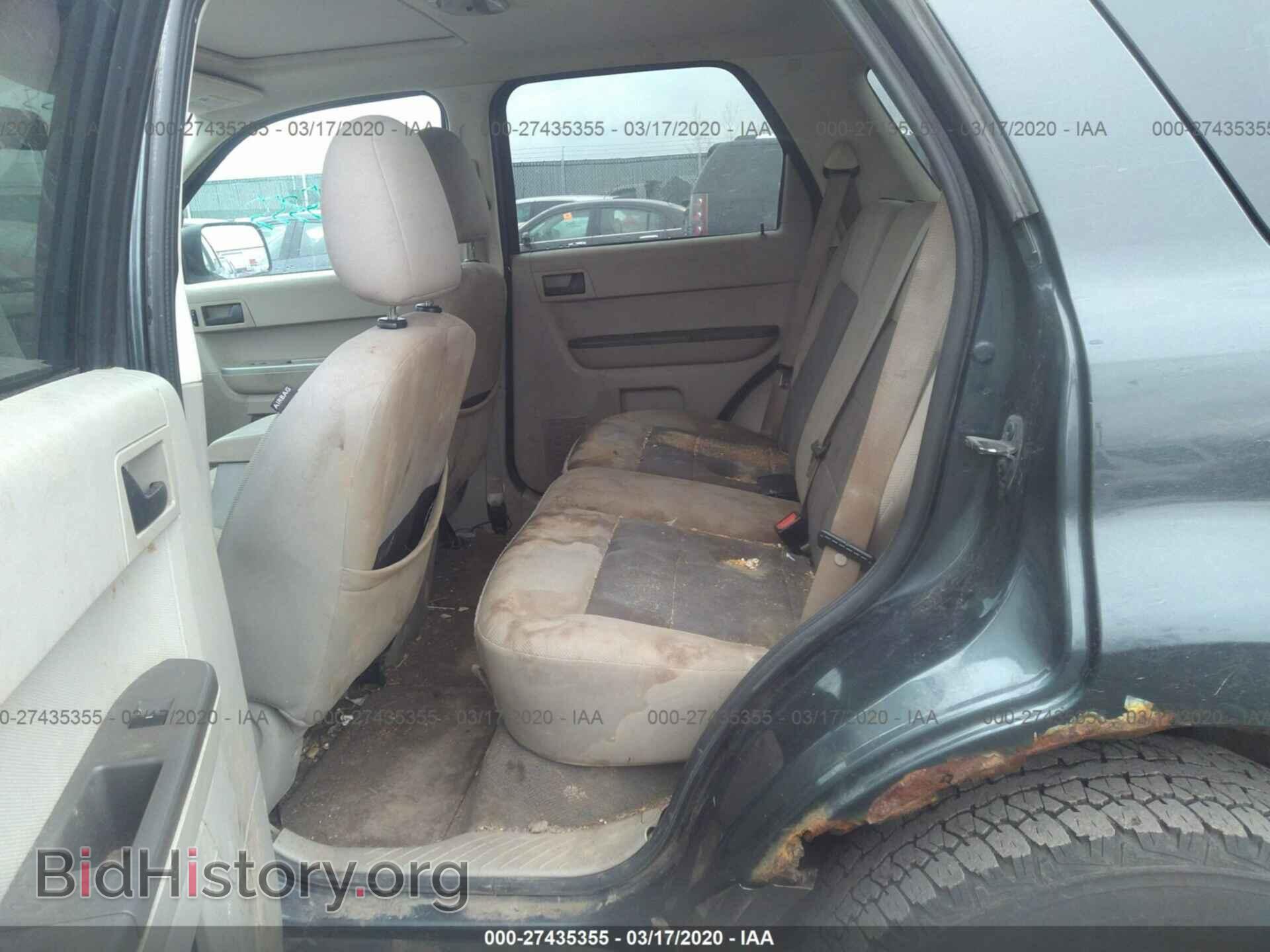 2008 FORD ESCAPE - VIN: 1FMCU93178KC08480 - Фото 8