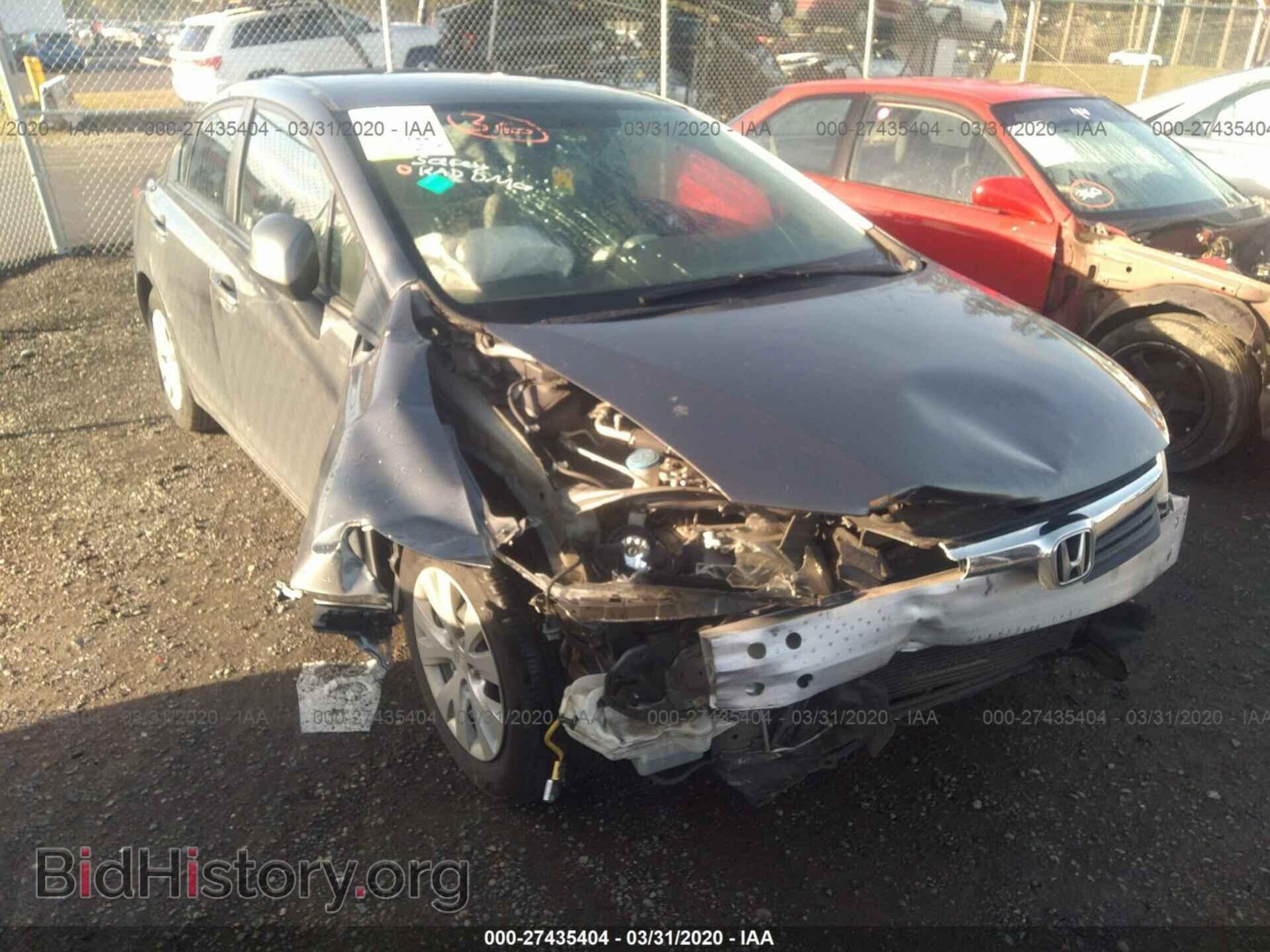 Фотография 19XFB2F58CE373009 - HONDA CIVIC 2012