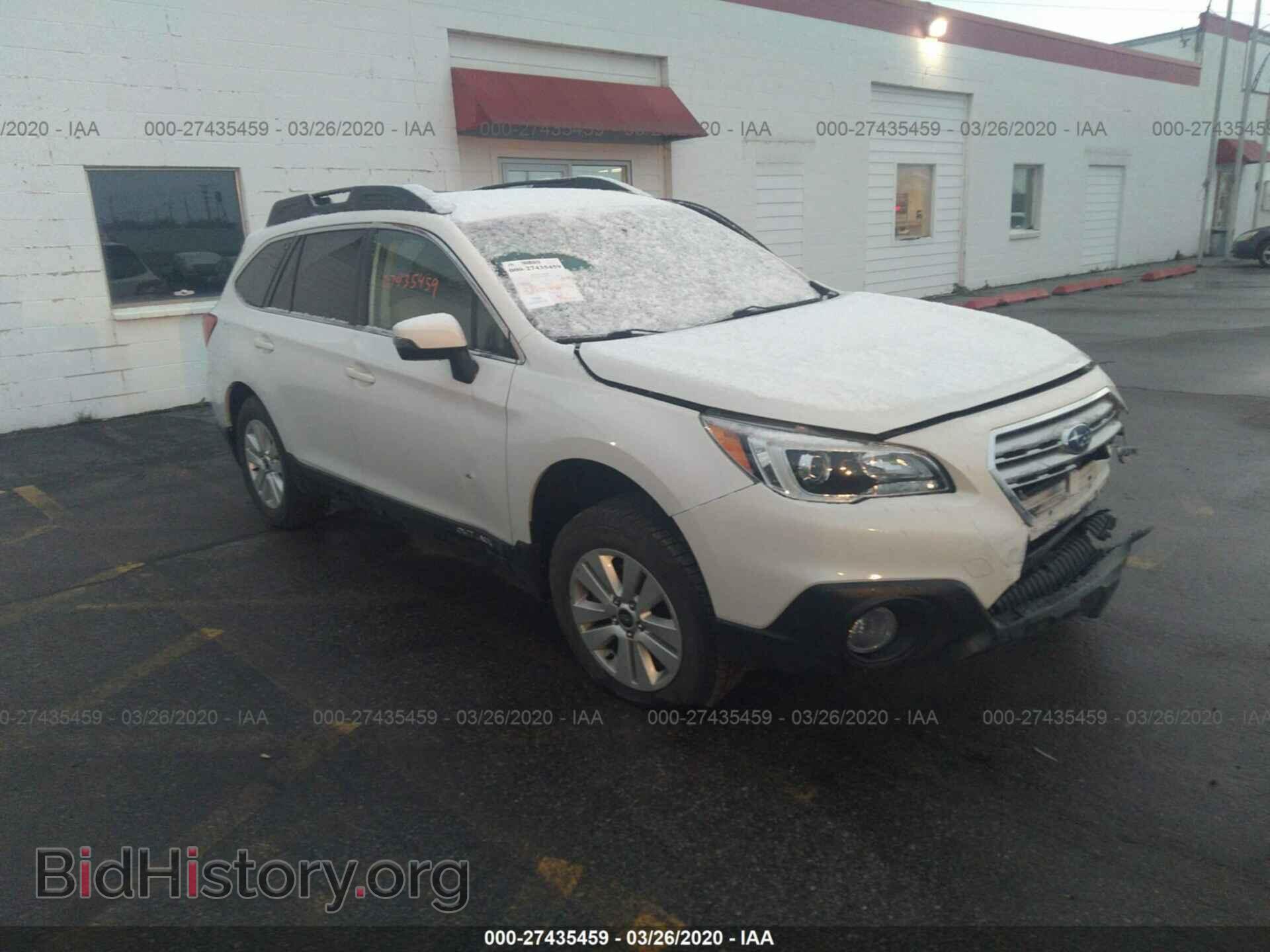 Photo 4S4BSBFC2G3237237 - SUBARU OUTBACK 2016